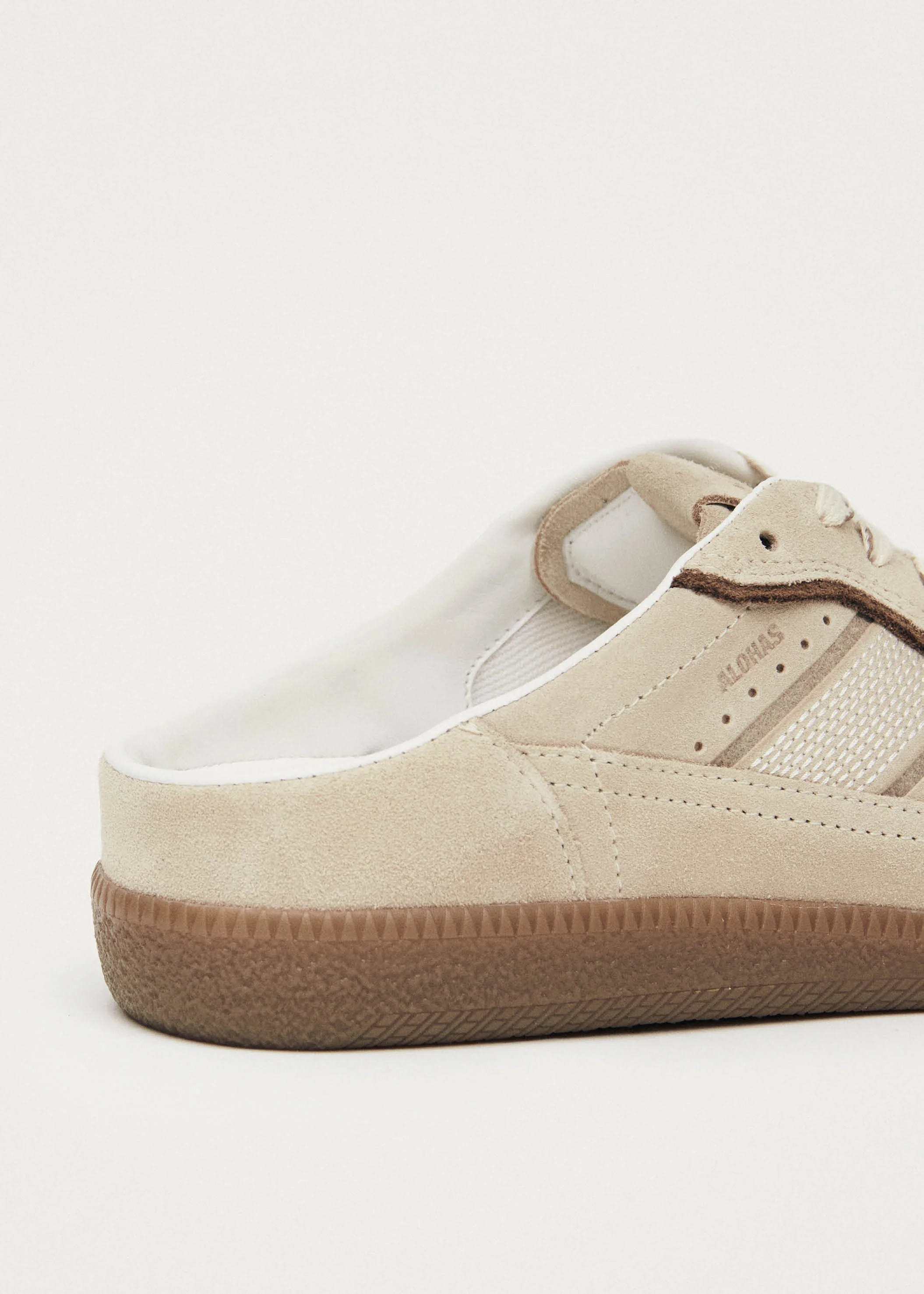 Tb.490 Mule Cream Leather Sneakers
