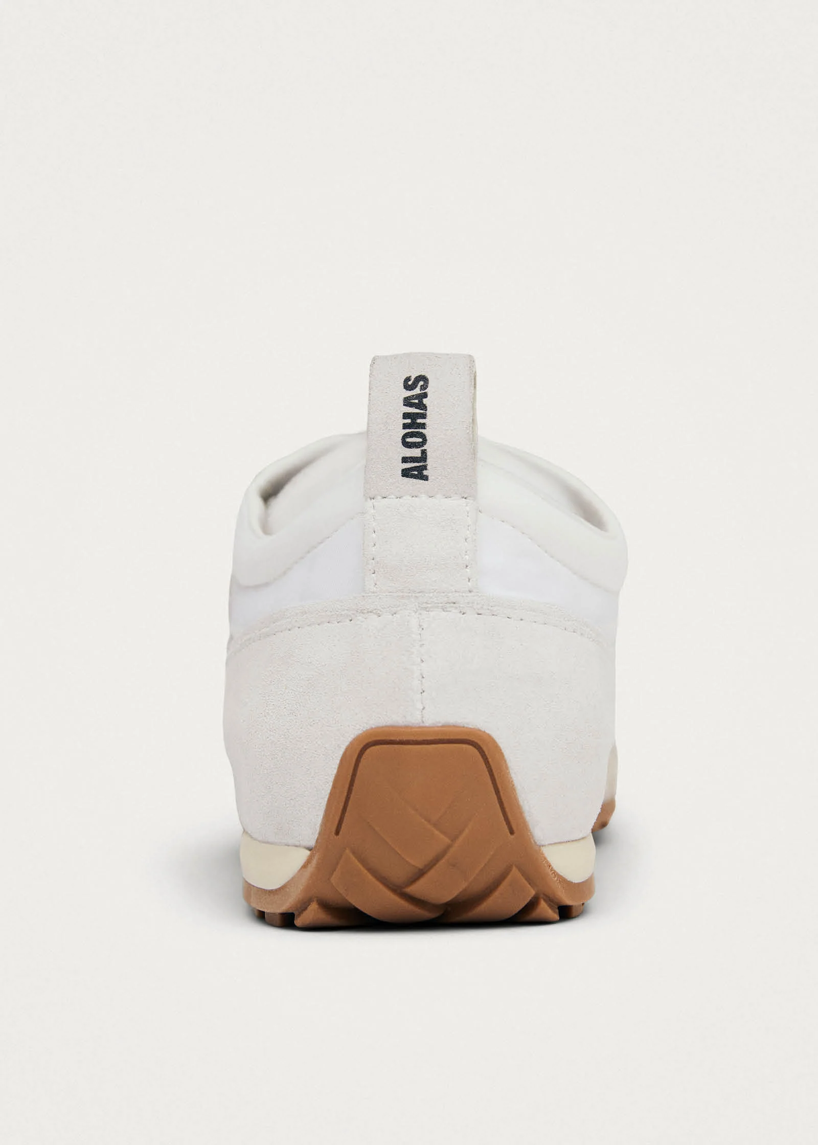 Tb.304 Nylon All White Leather Sneakers