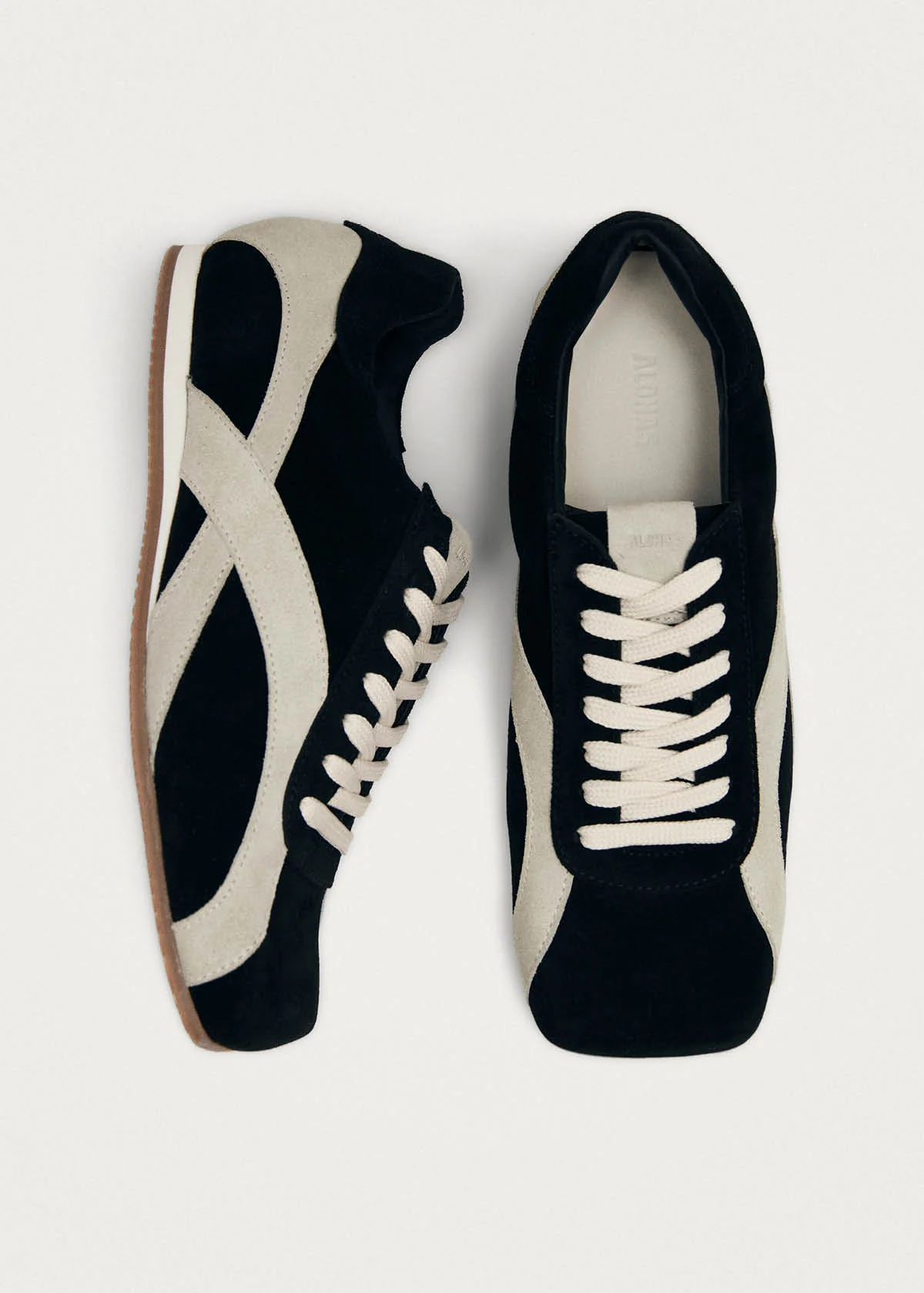 Tb.110 Suede Black Leather Sneakers