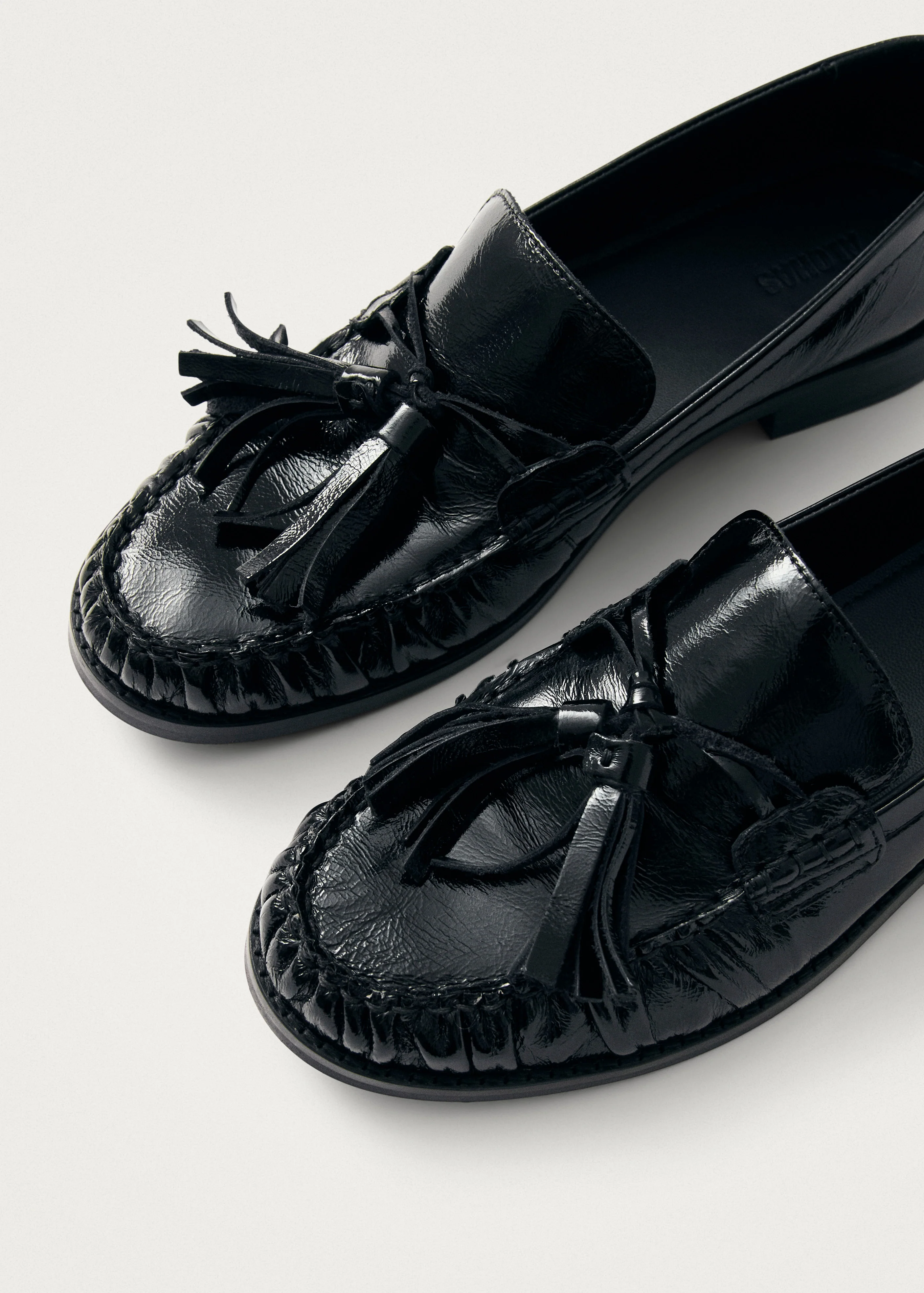 Marietta Black Patent Leather Loafers