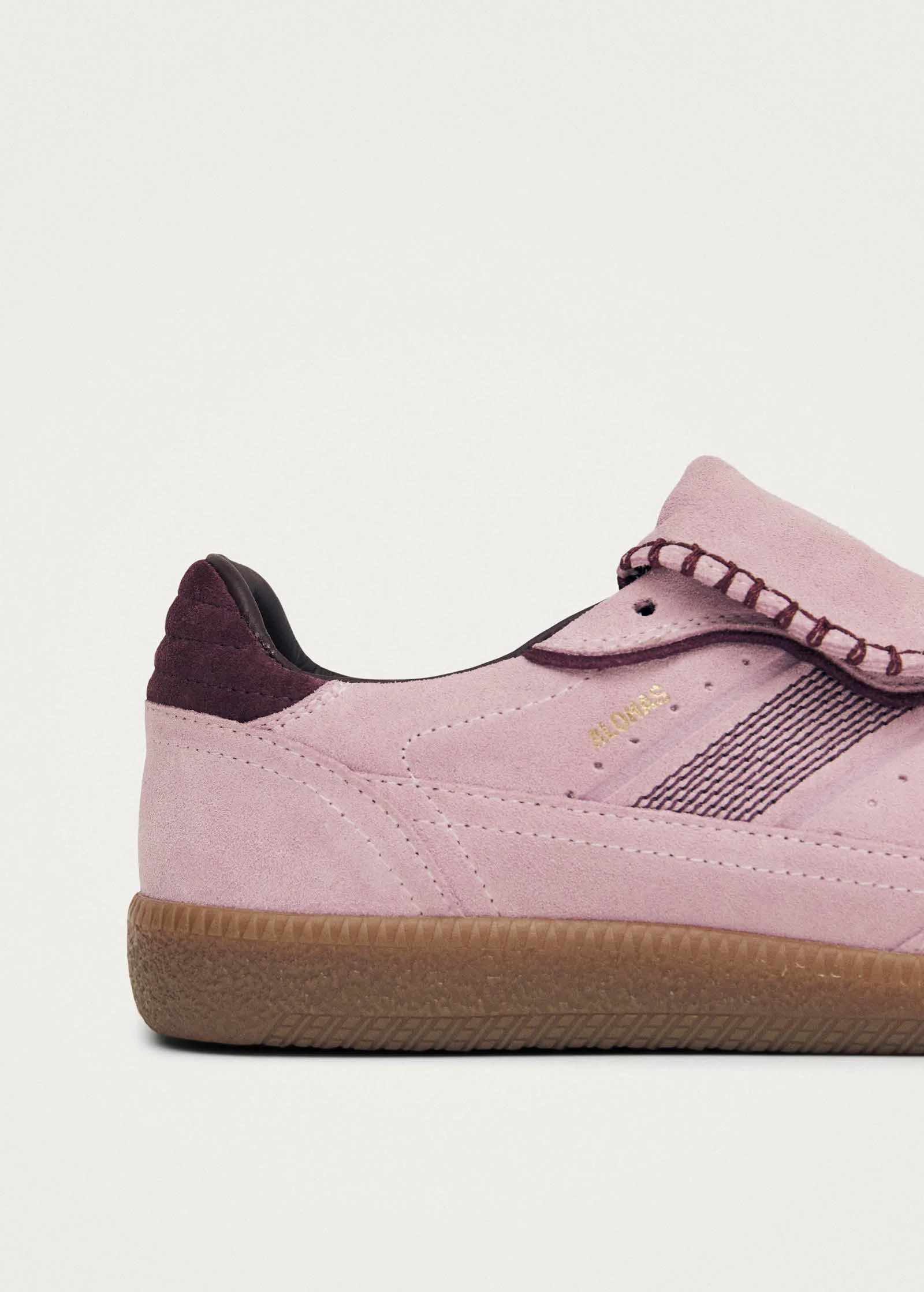 Tb.490 Club Suede Pink Leather Sneakers