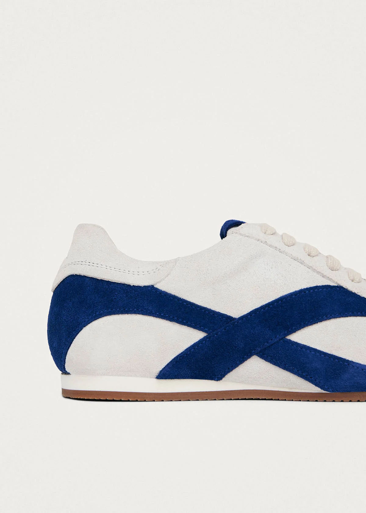 Tb.110 Suede White Leather Sneakers