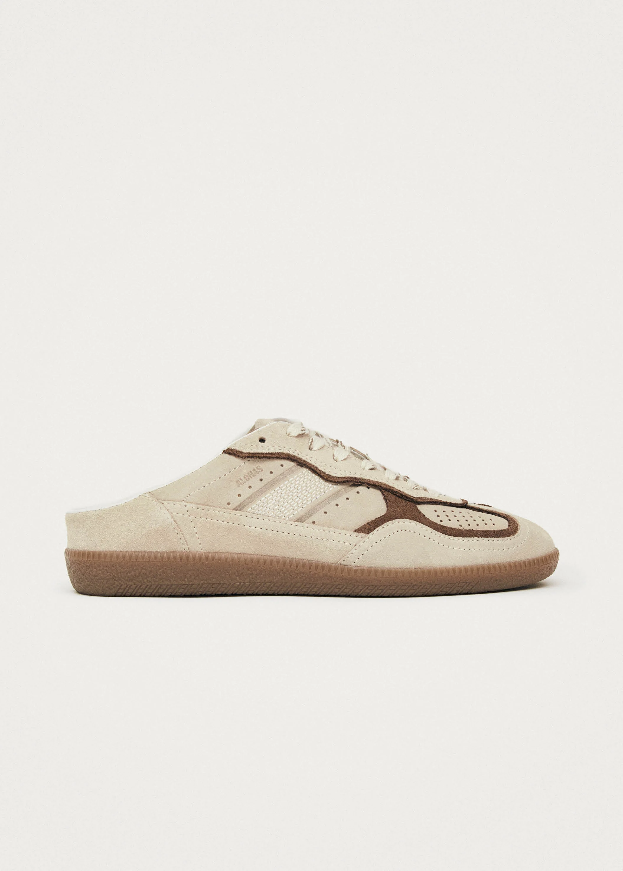 Tb.490 Mule Cream Leather Sneakers