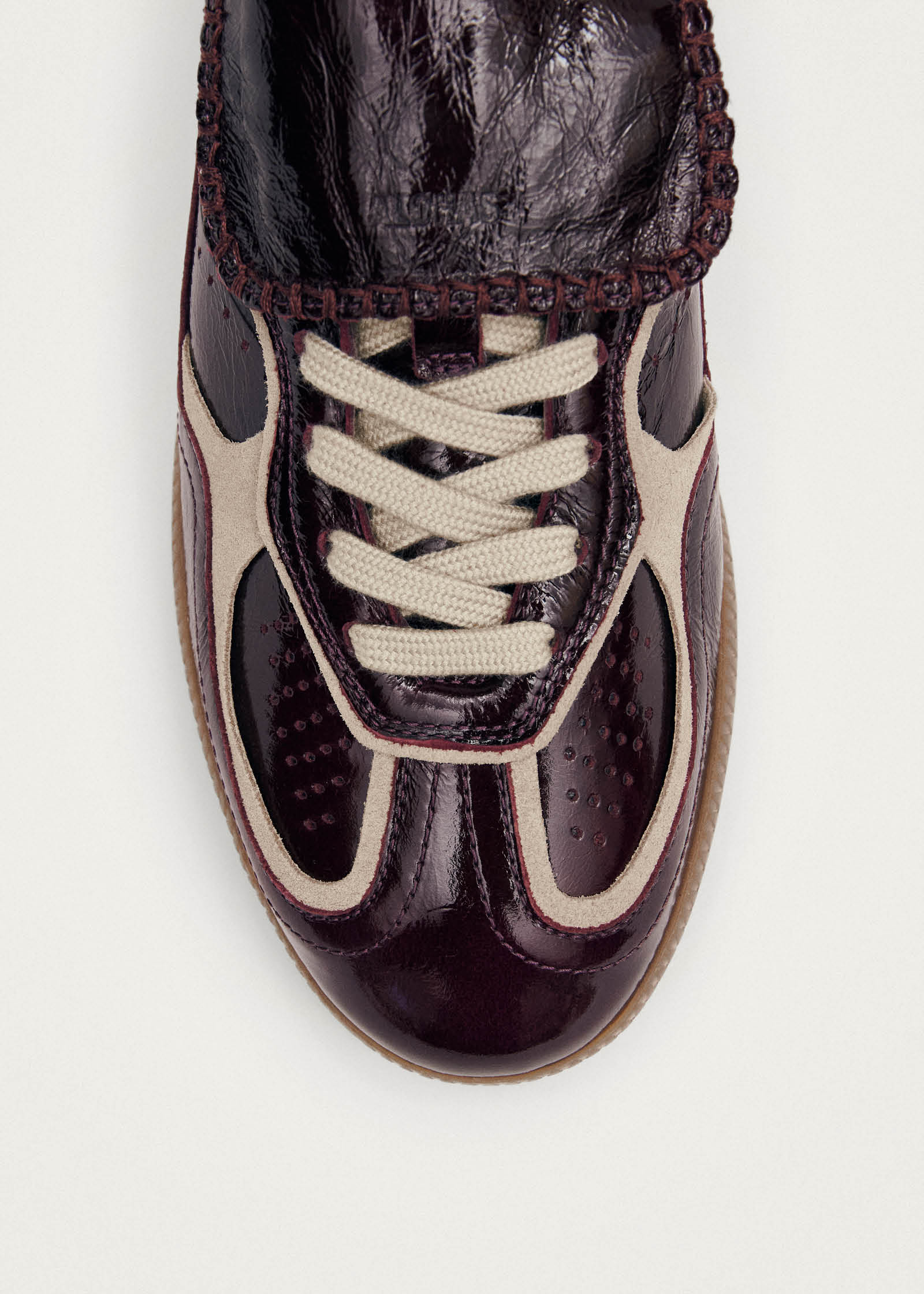 Tb.490 Club Deep Burgundy Patent Leather Sneakers