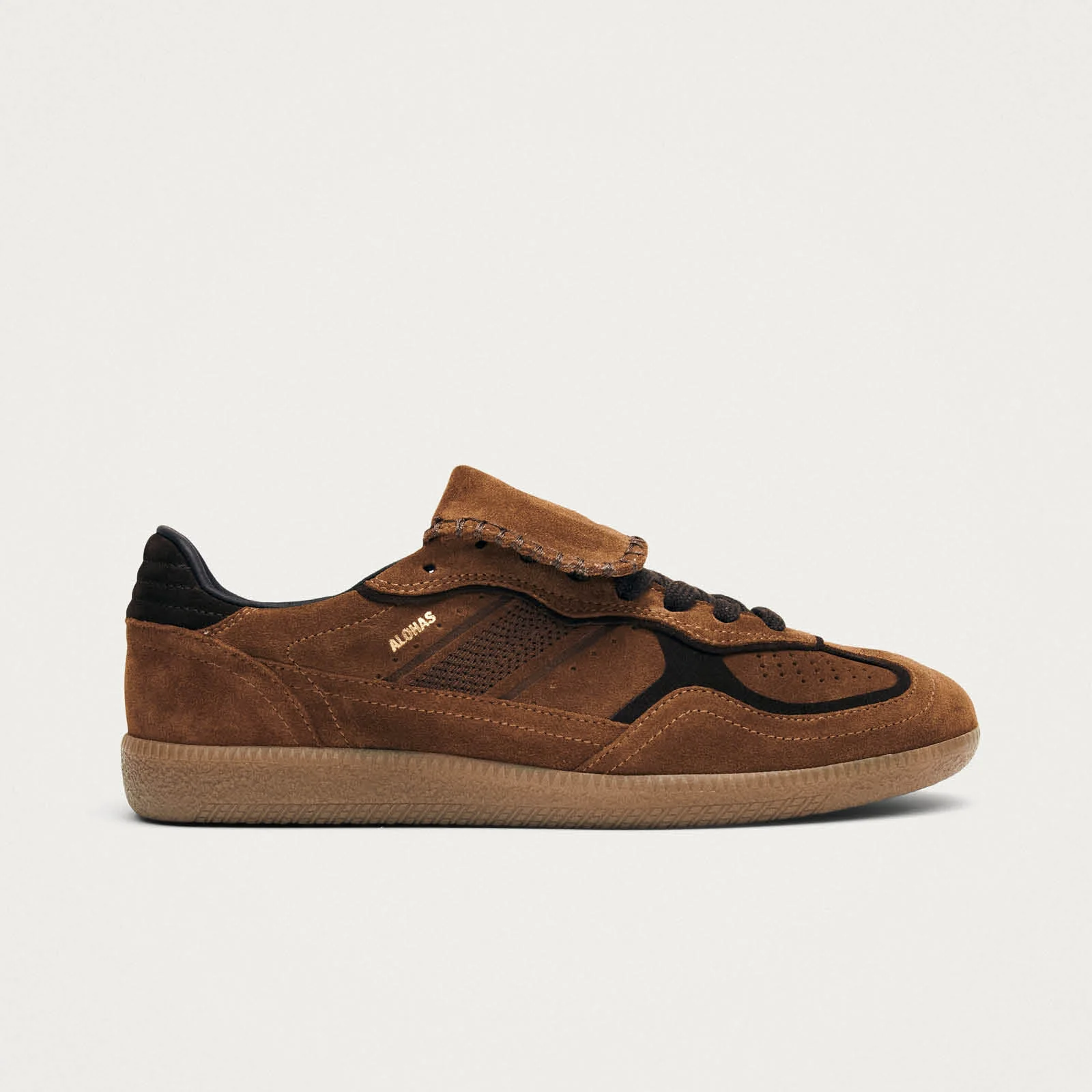 Tb.490 Club Suede Brown Leather Sneakers