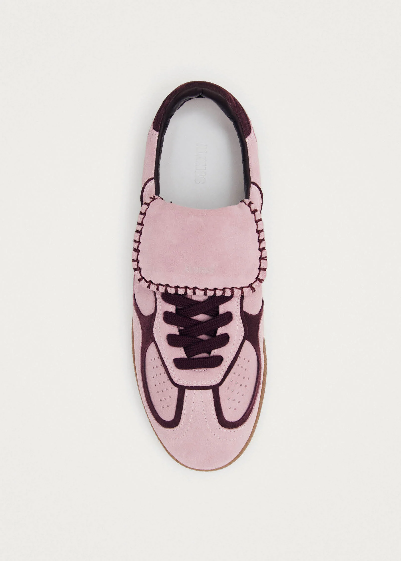 Tb.490 Club Suede Pink Leather Sneakers