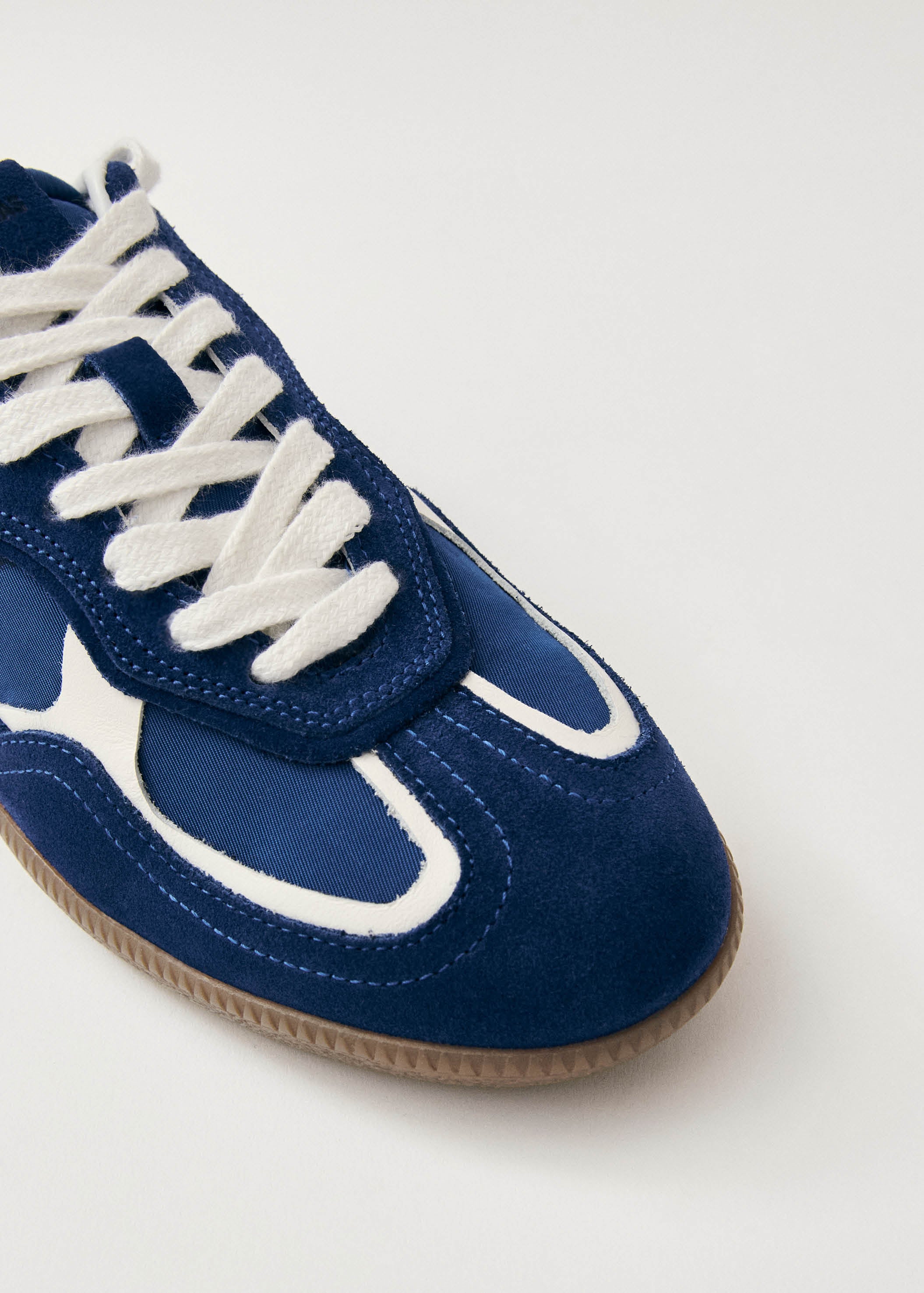 Tb.490 Rife Sheen Blue Leather Sneakers