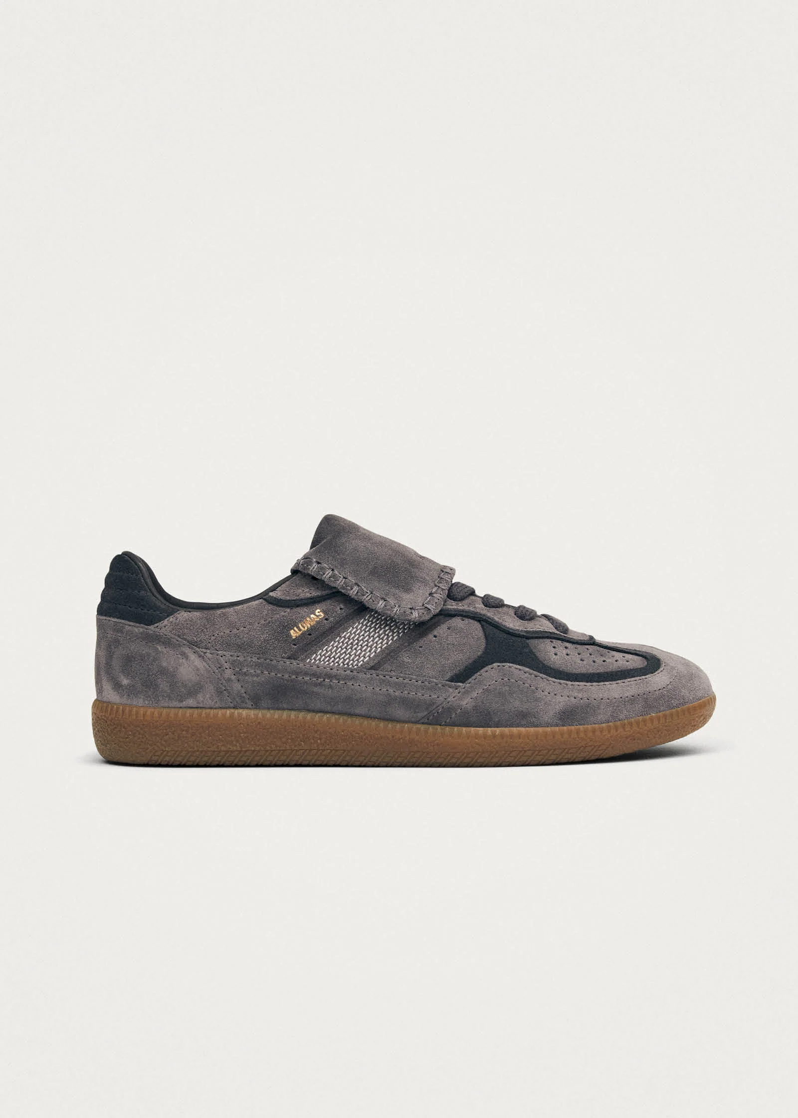 Tb.490 Club Suede Dark Grey Leather Sneakers