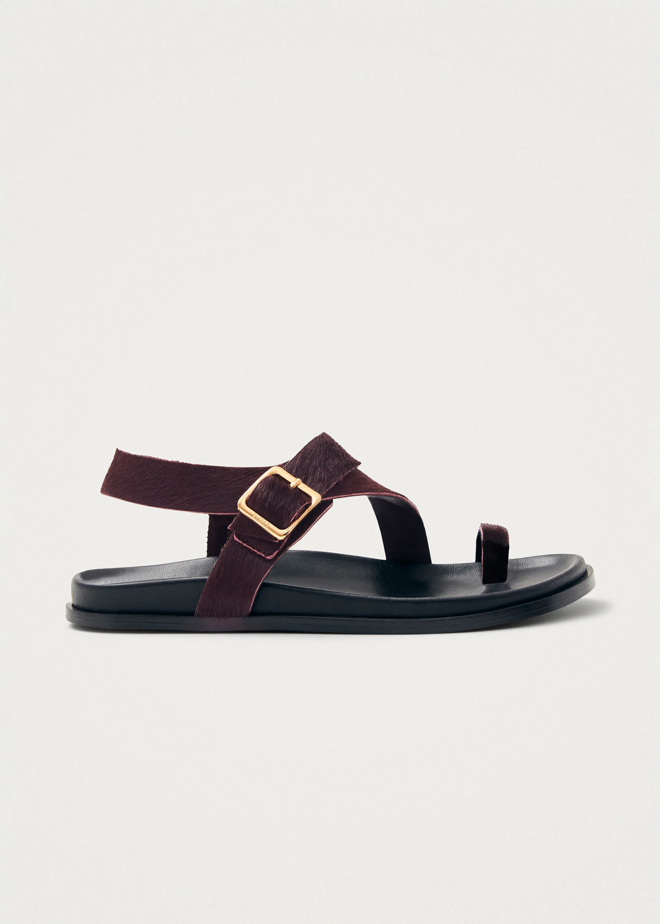 Siren Soft Burgundy Leather Sandals