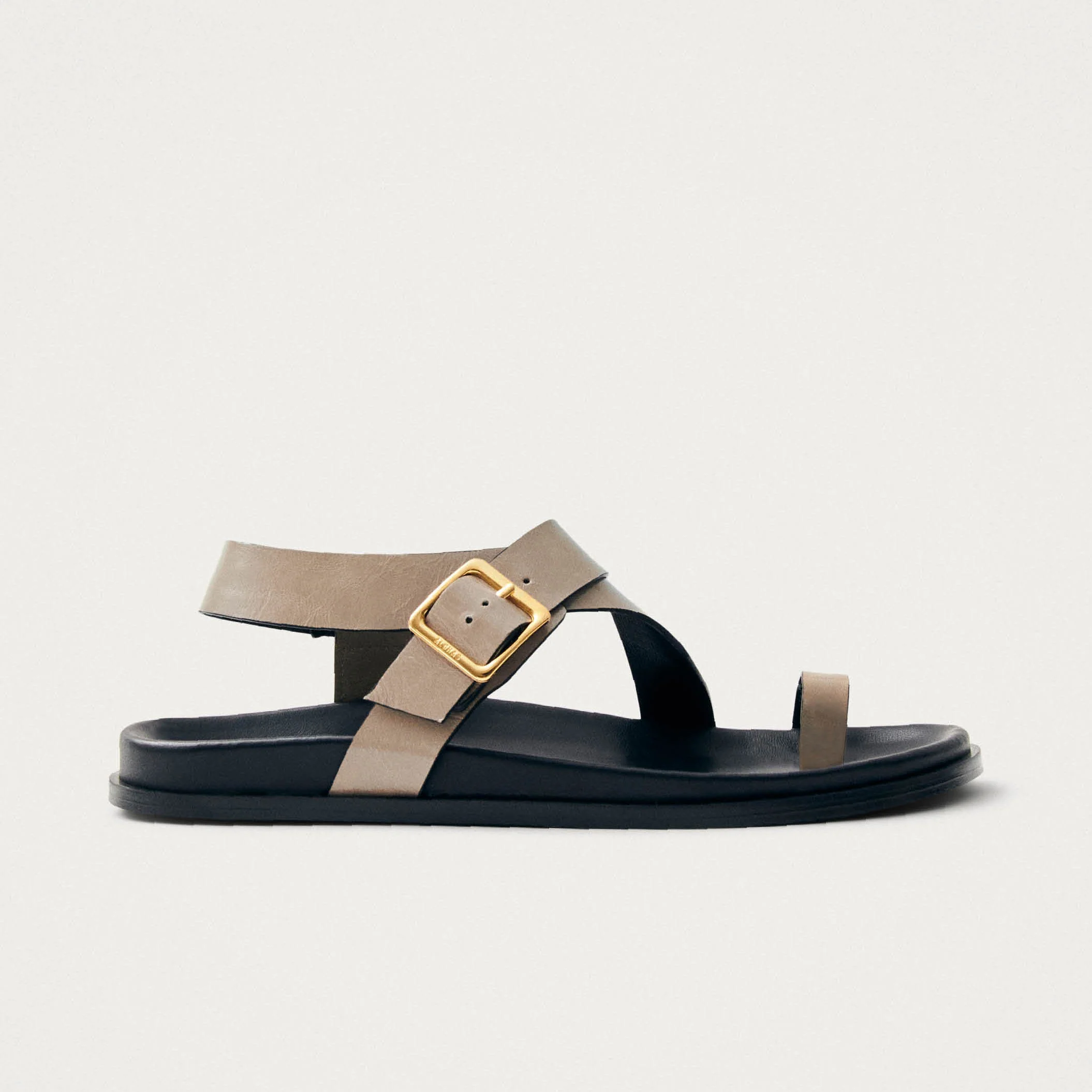 Siren Onix Stone Beige Leather Sandals