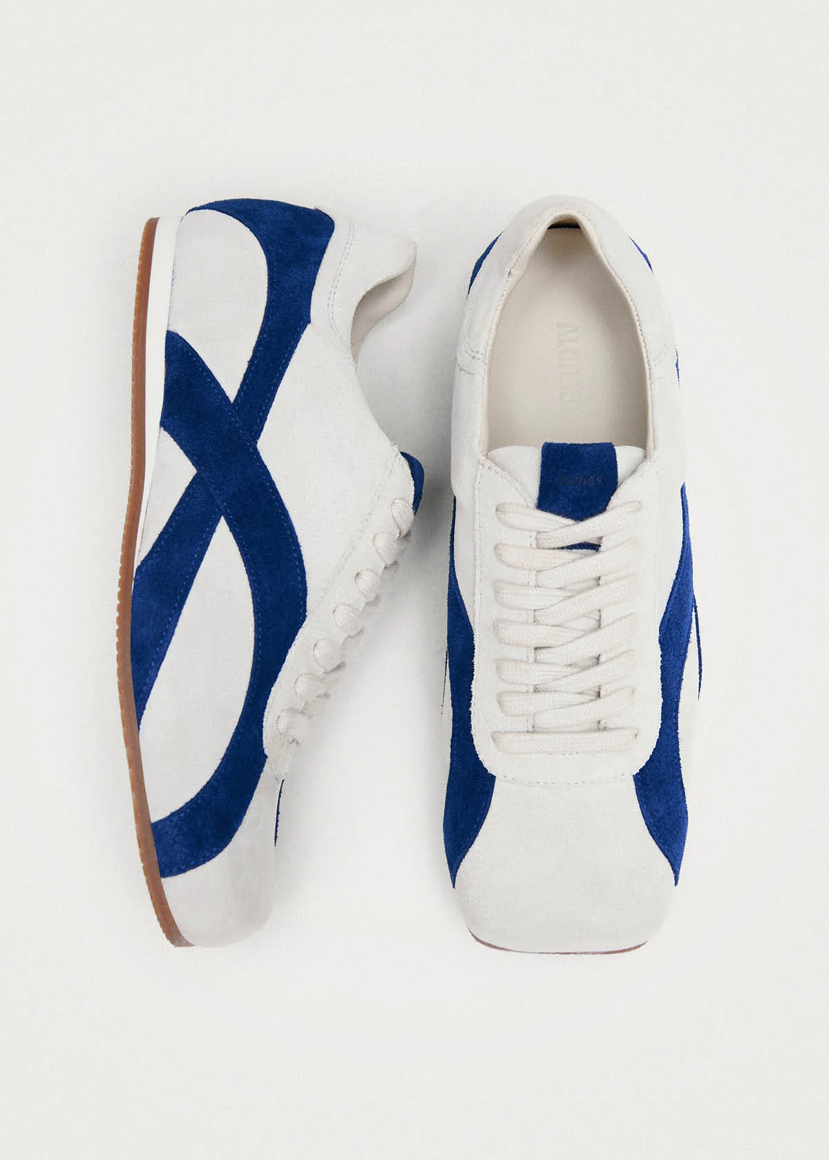 Tb.110 Suede White Leather Sneakers