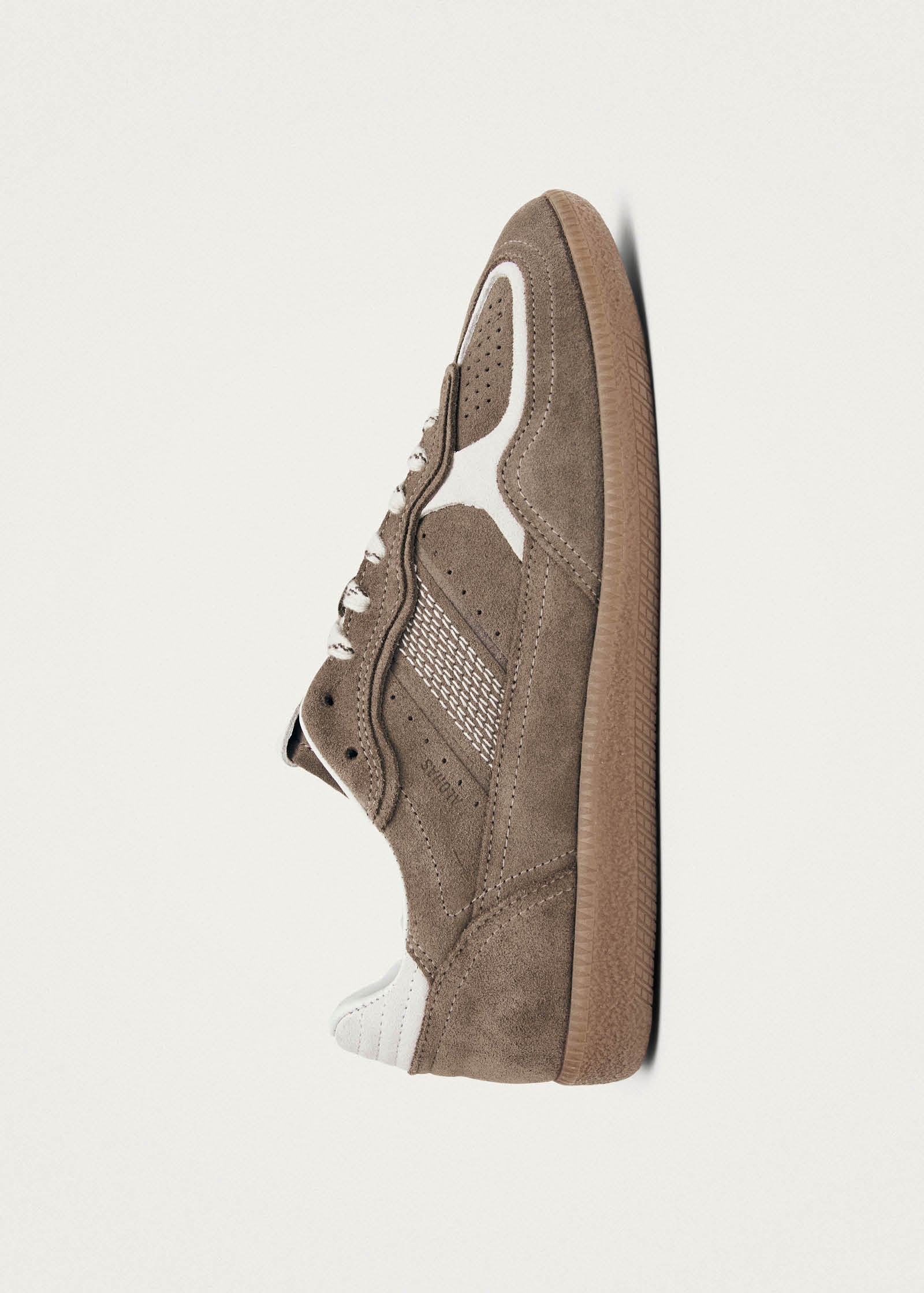 Tb.490 Rife Taupe Leather Sneakers