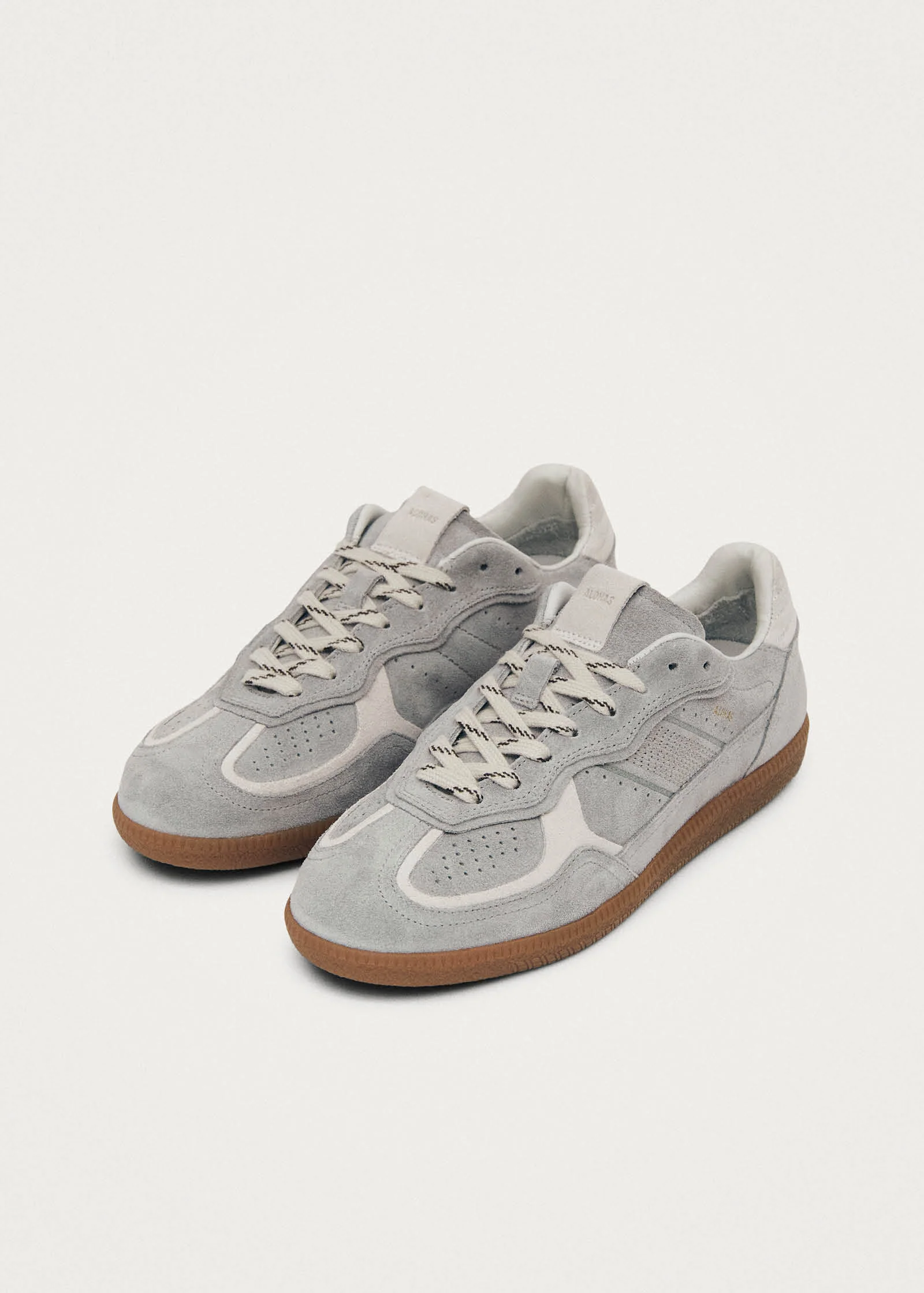 Tb.490 Rife Grey Leather Sneakers