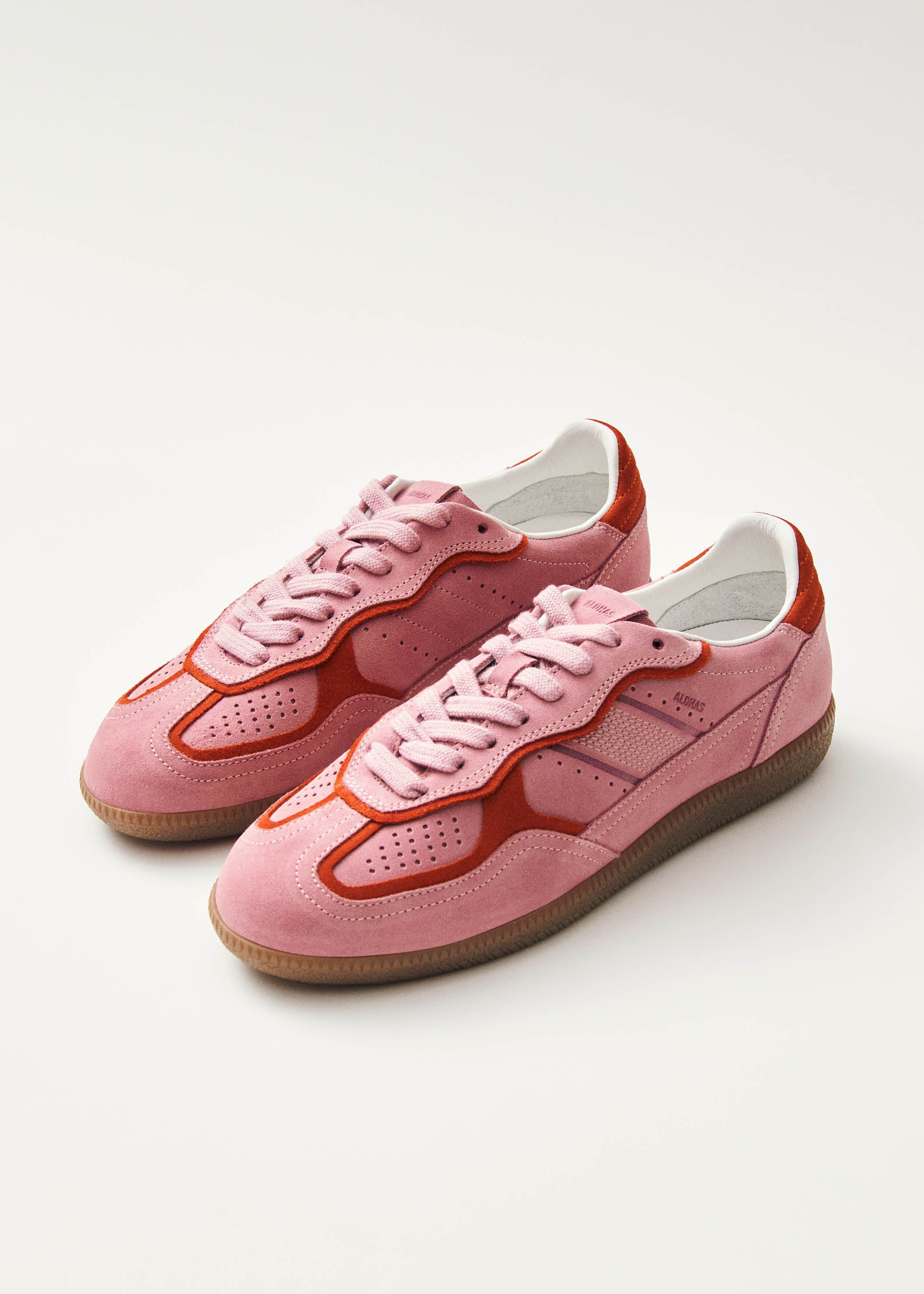 Tb.490 Rife Sea Pink Leather Sneakers