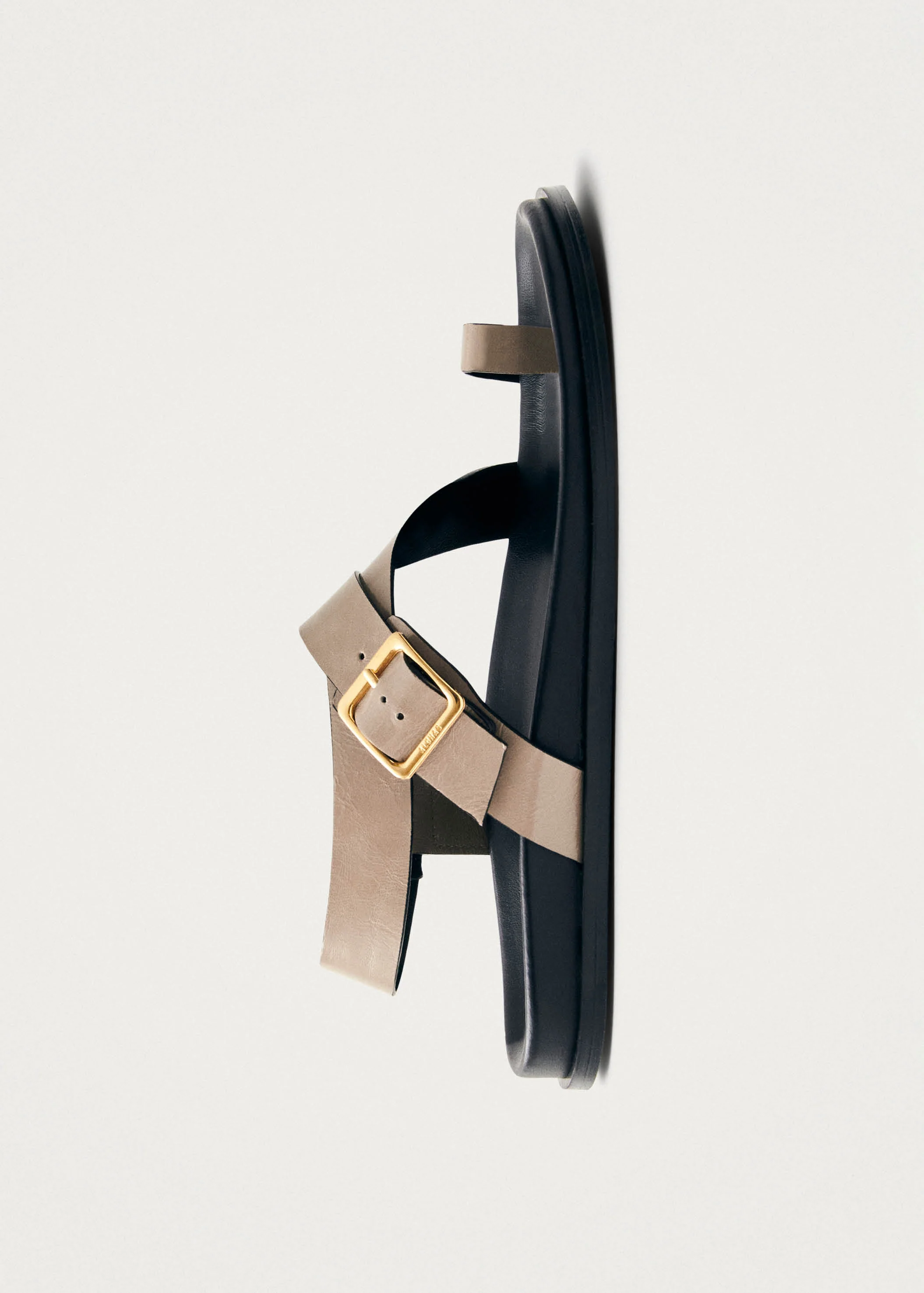 Siren Onix Stone Beige Leather Sandals