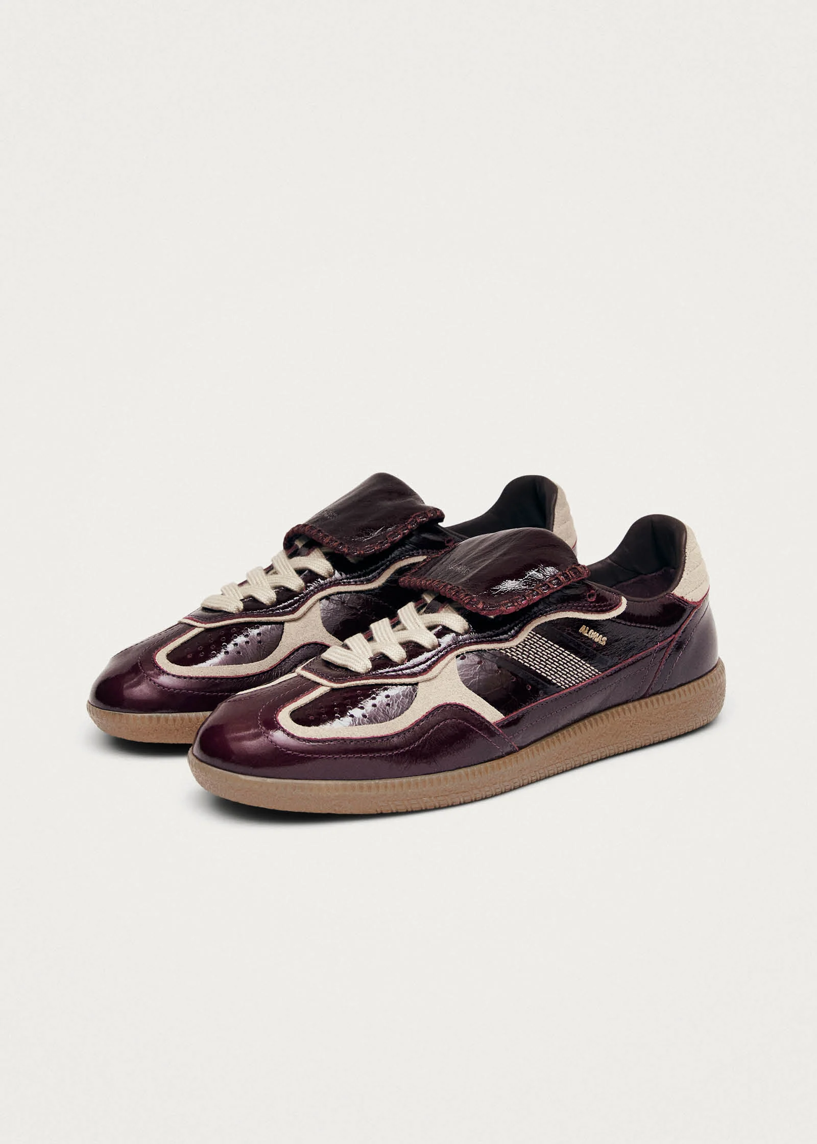 Tb.490 Club Deep Burgundy Patent Leather Sneakers