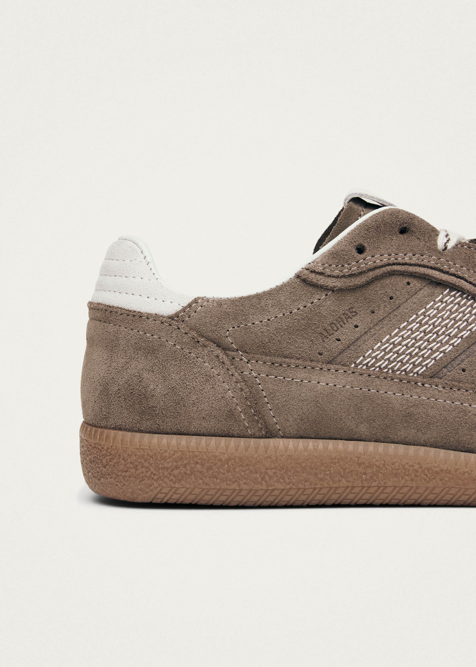 Tb.490 Rife Taupe Leather Sneakers