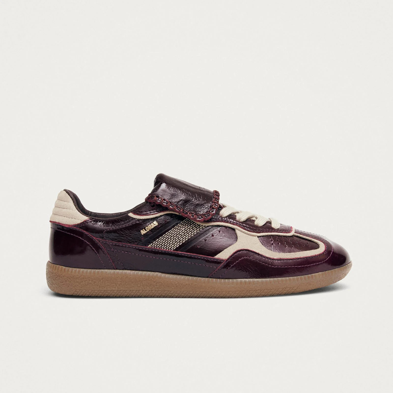 Tb.490 Club Deep Burgundy Patent Leather Sneakers