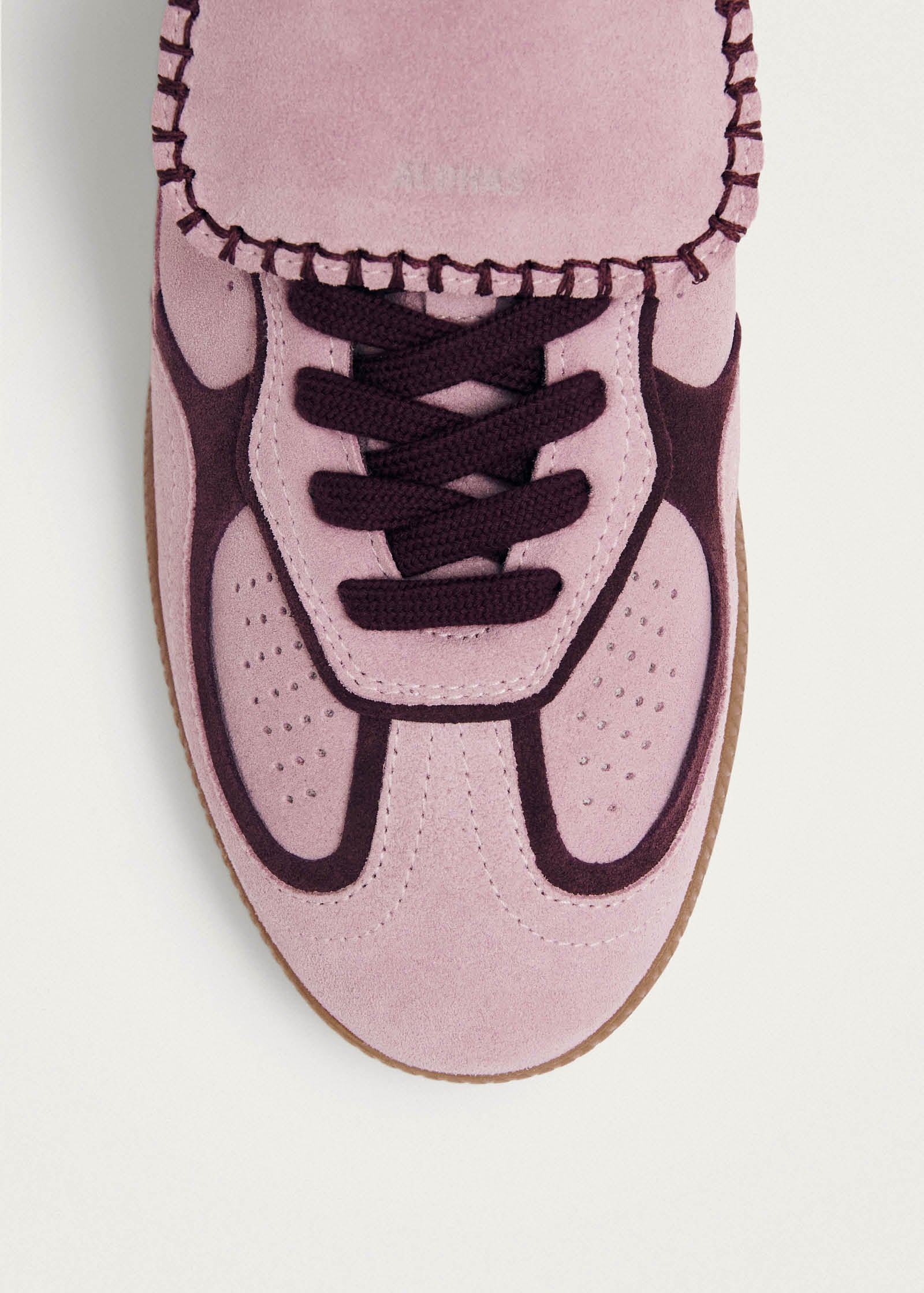 Tb.490 Club Suede Pink Leather Sneakers