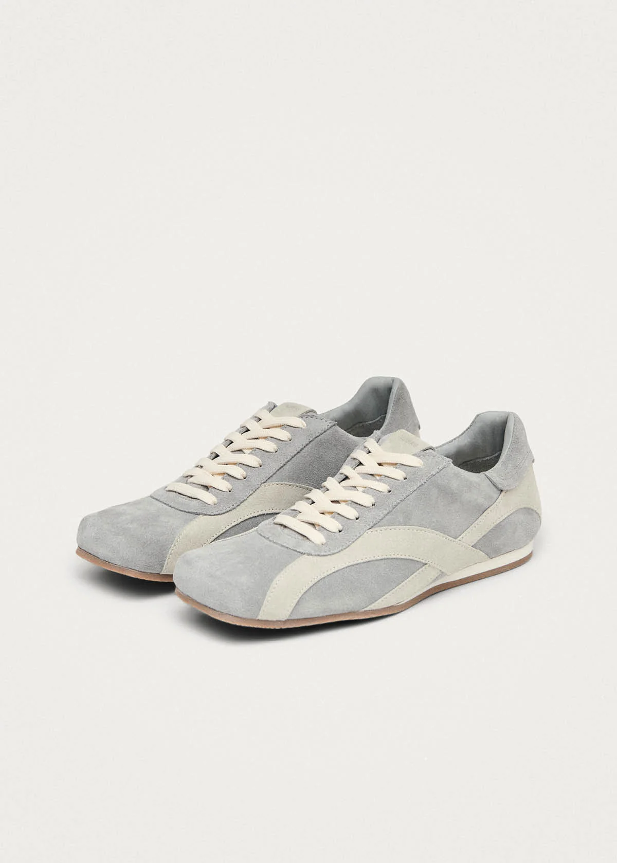 Tb.110 Suede Grey Leather Sneakers