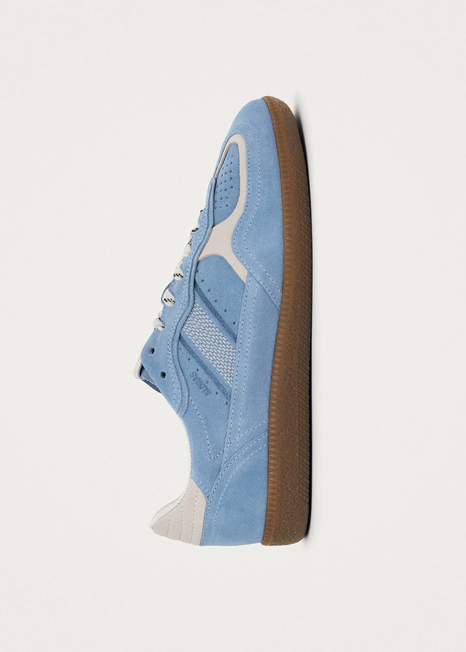 Tb.490 Rife Cornflower Blue Cream Leather Sneakers