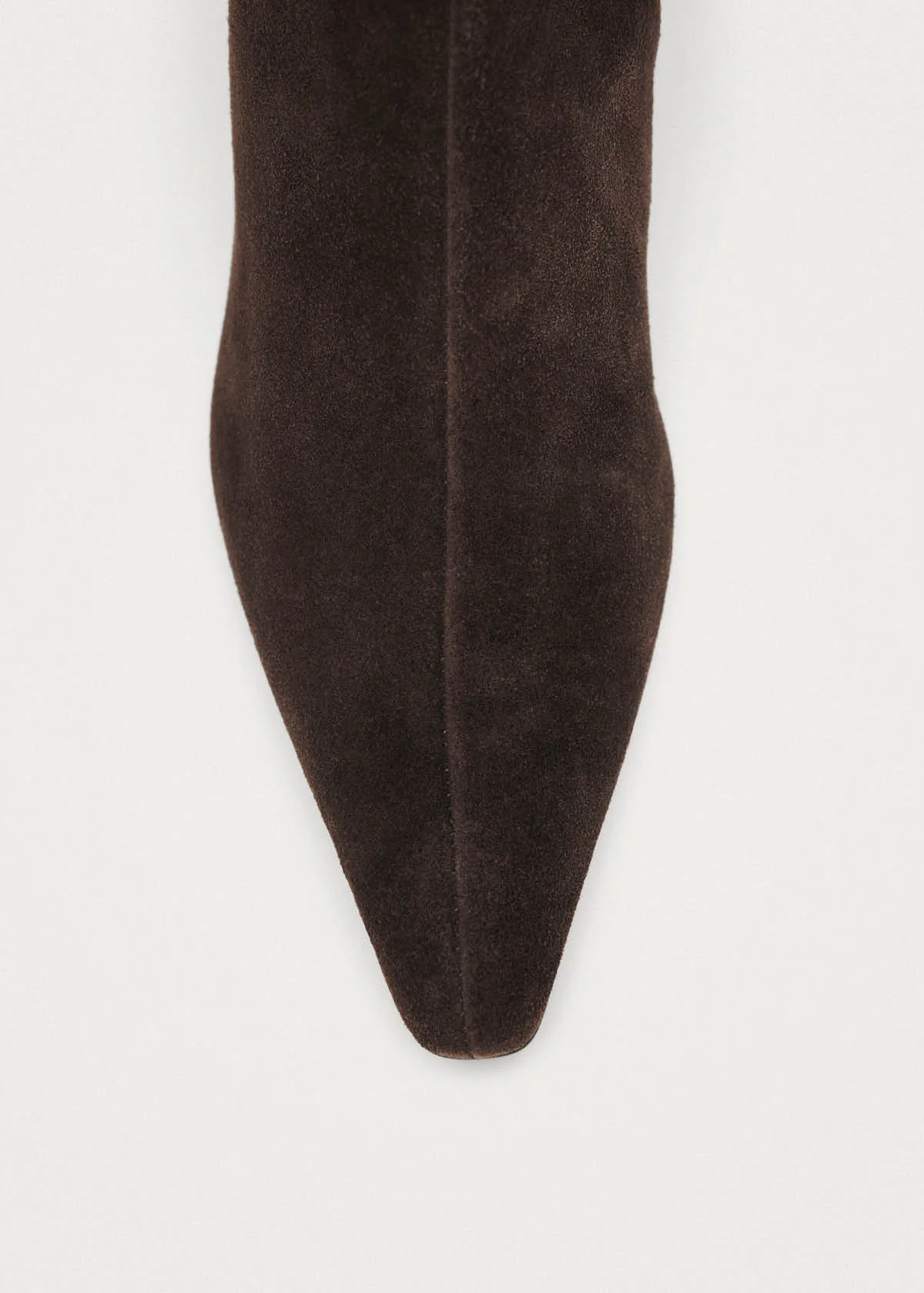 Ambar Suede Brown Leather Ankle Boots