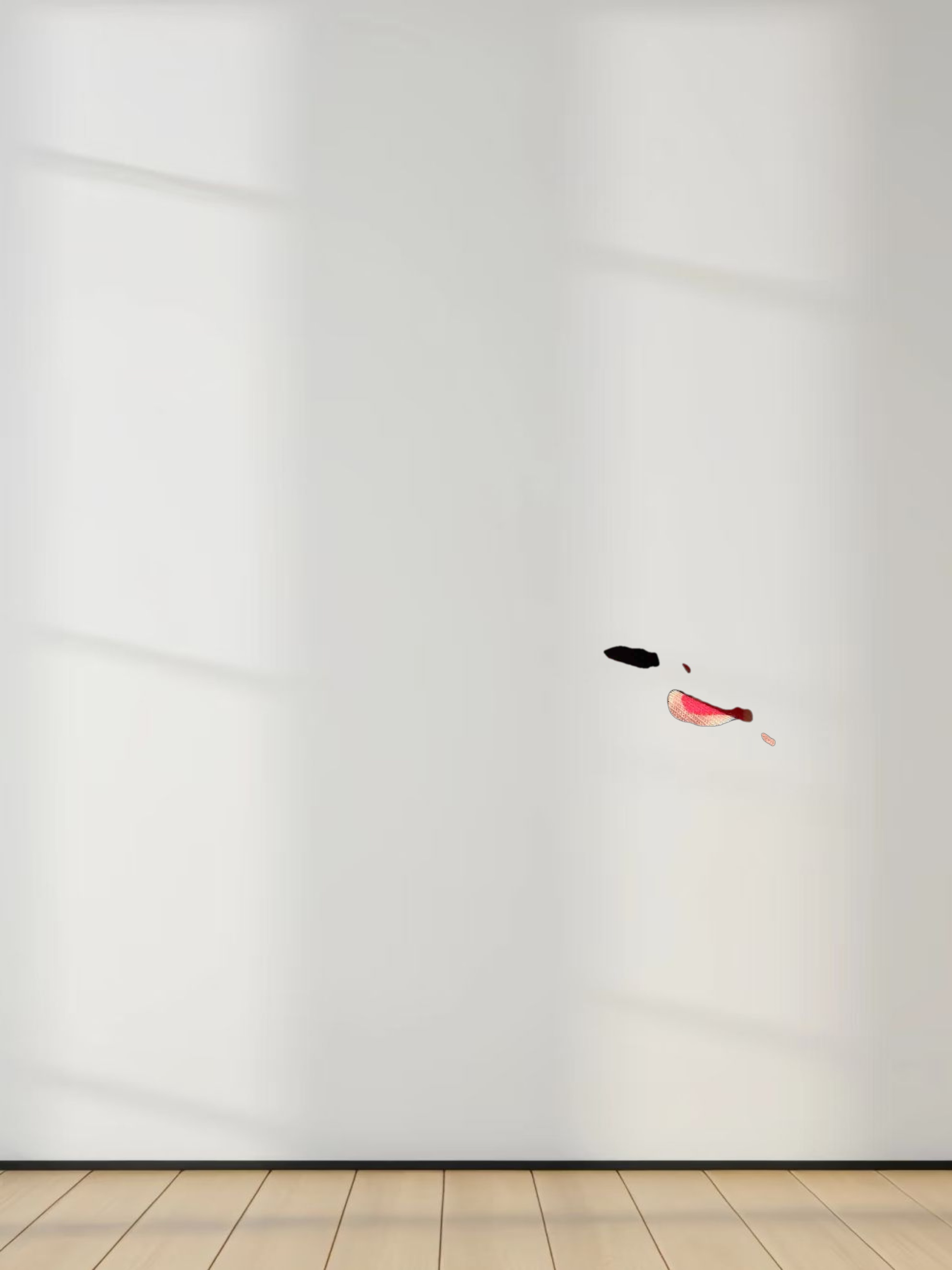 Design Turtleneck-Black Floral