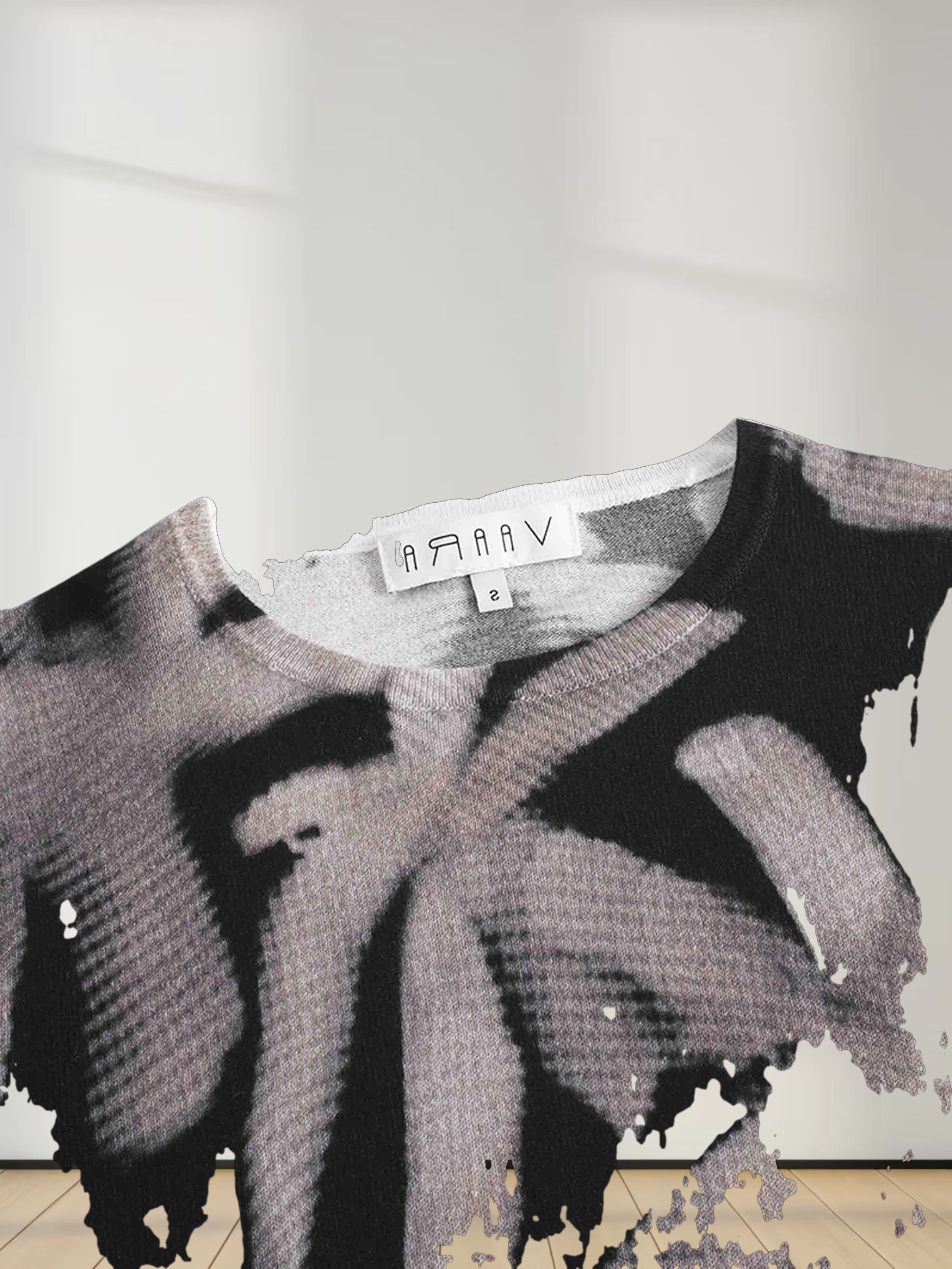 Printed Sweater-Orchid Mirage