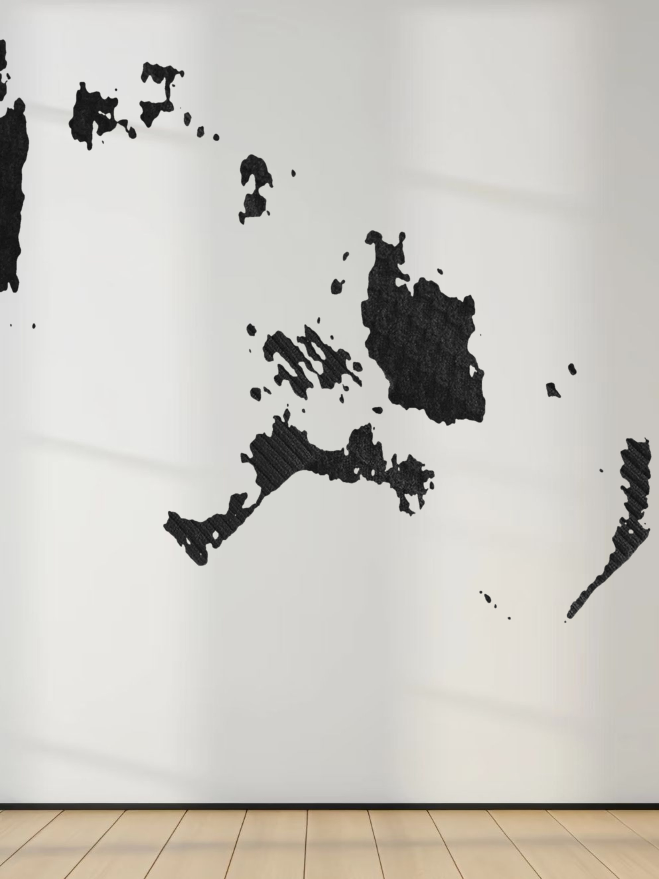 Waffle Wave Sweater- Solid Black