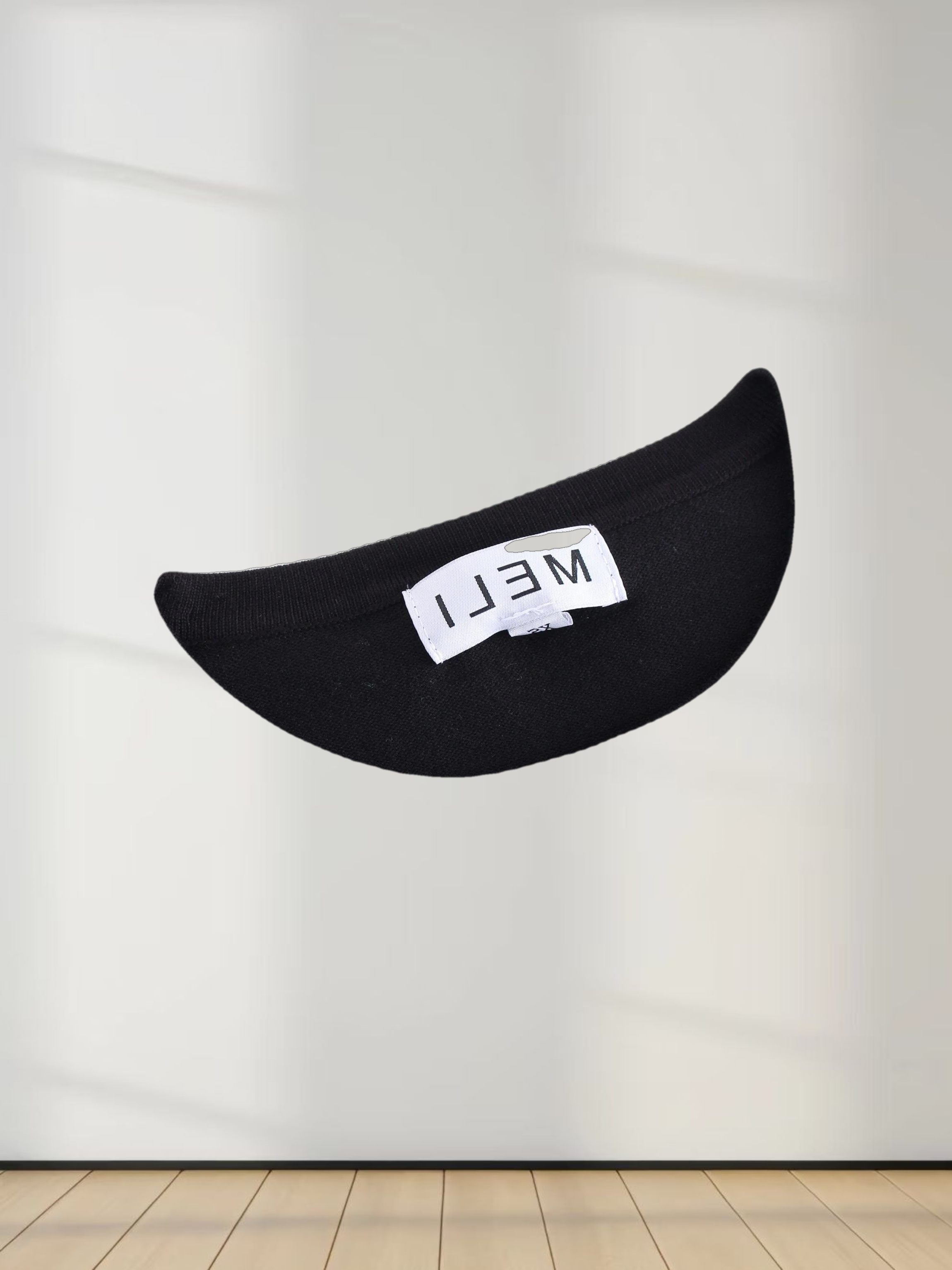 BASIC CREW SWEATER (LS) - BLACK