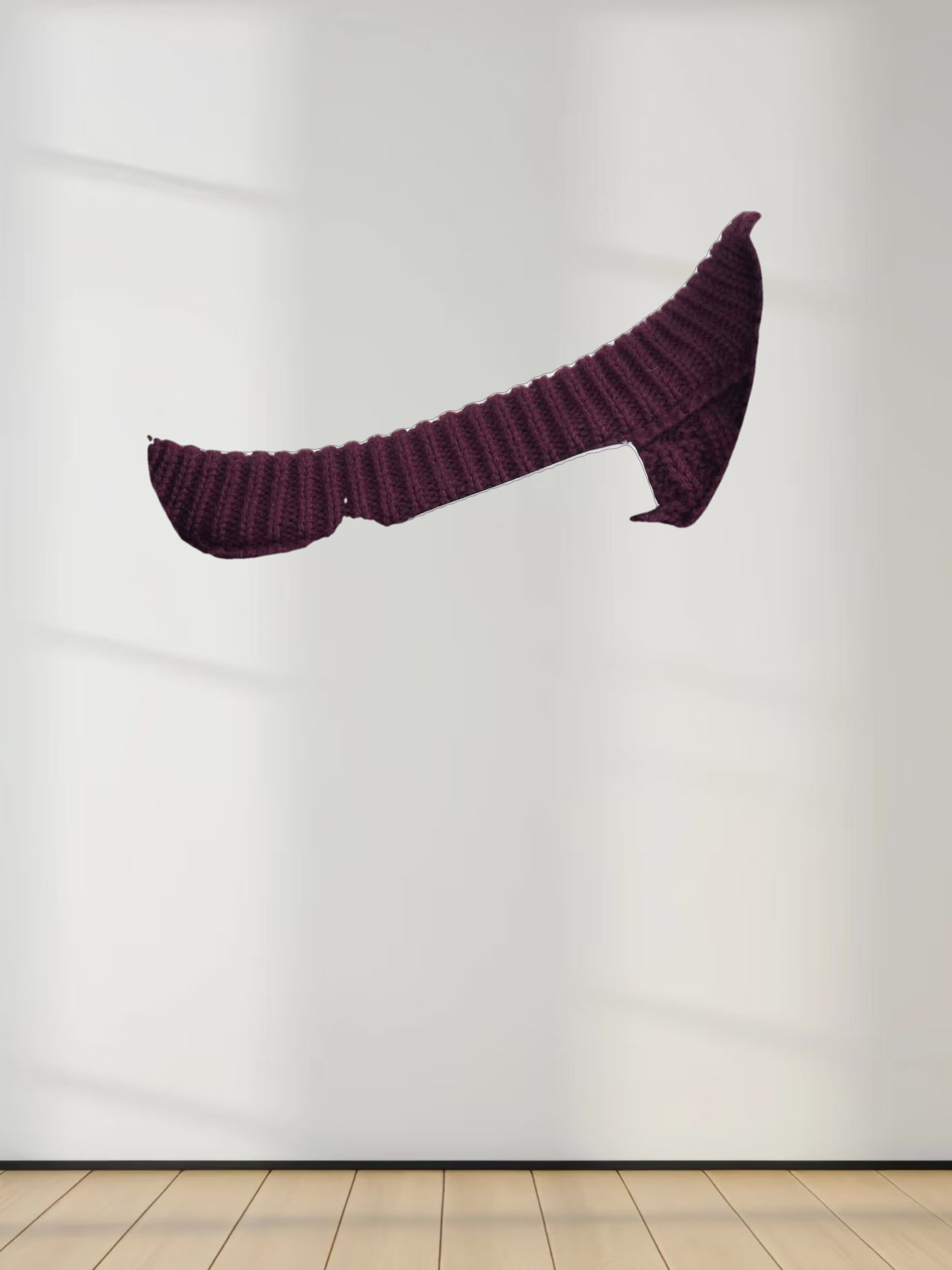 Cable Design Cardigan-Burgundy