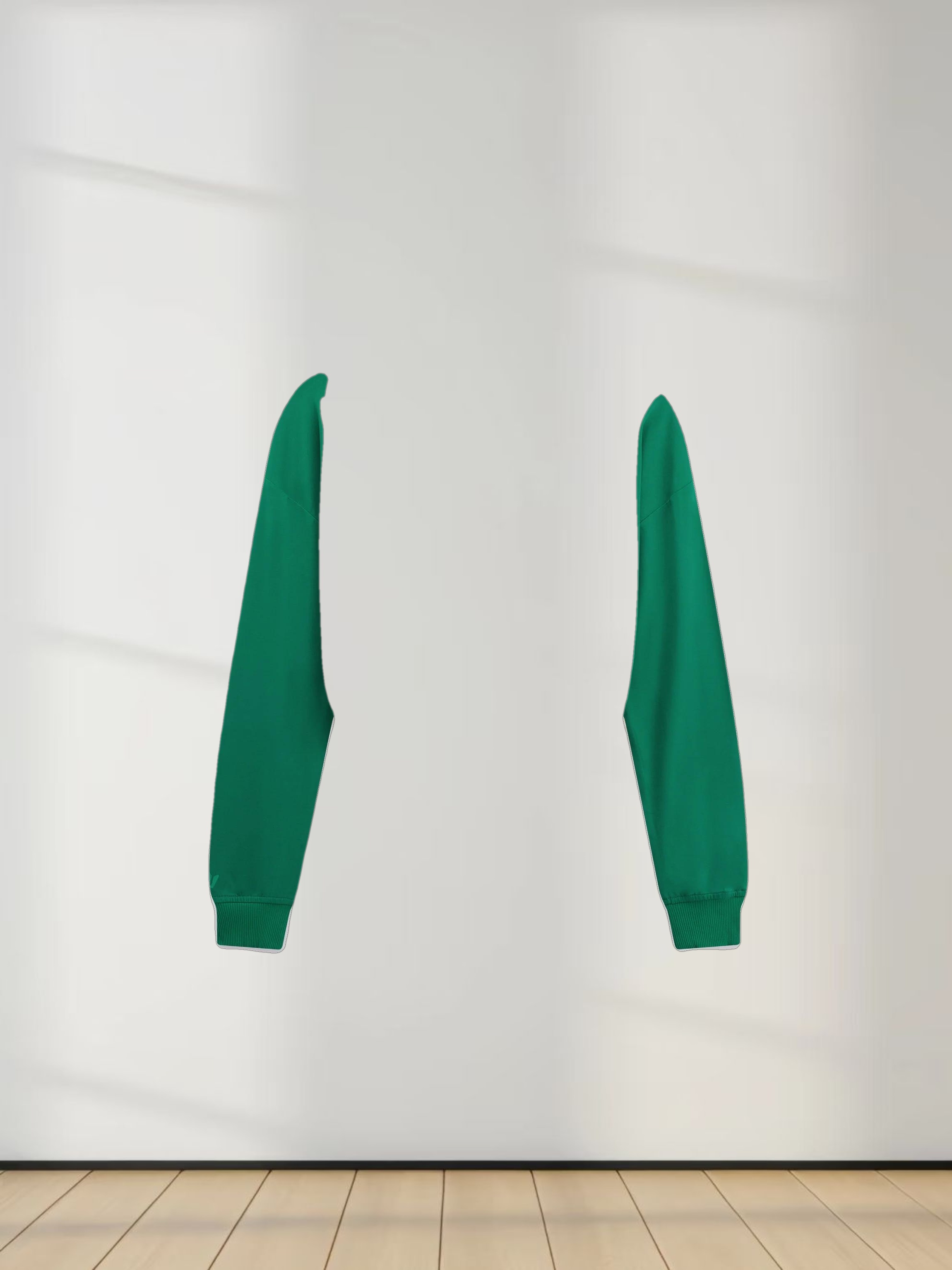 Cropped Tee-Kelly Green