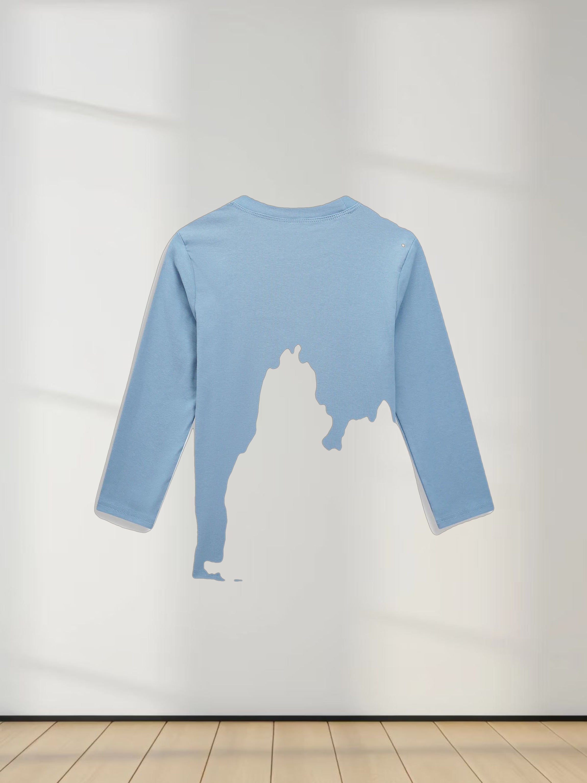 CLASSIC TEE 3Q-SKY BLUE