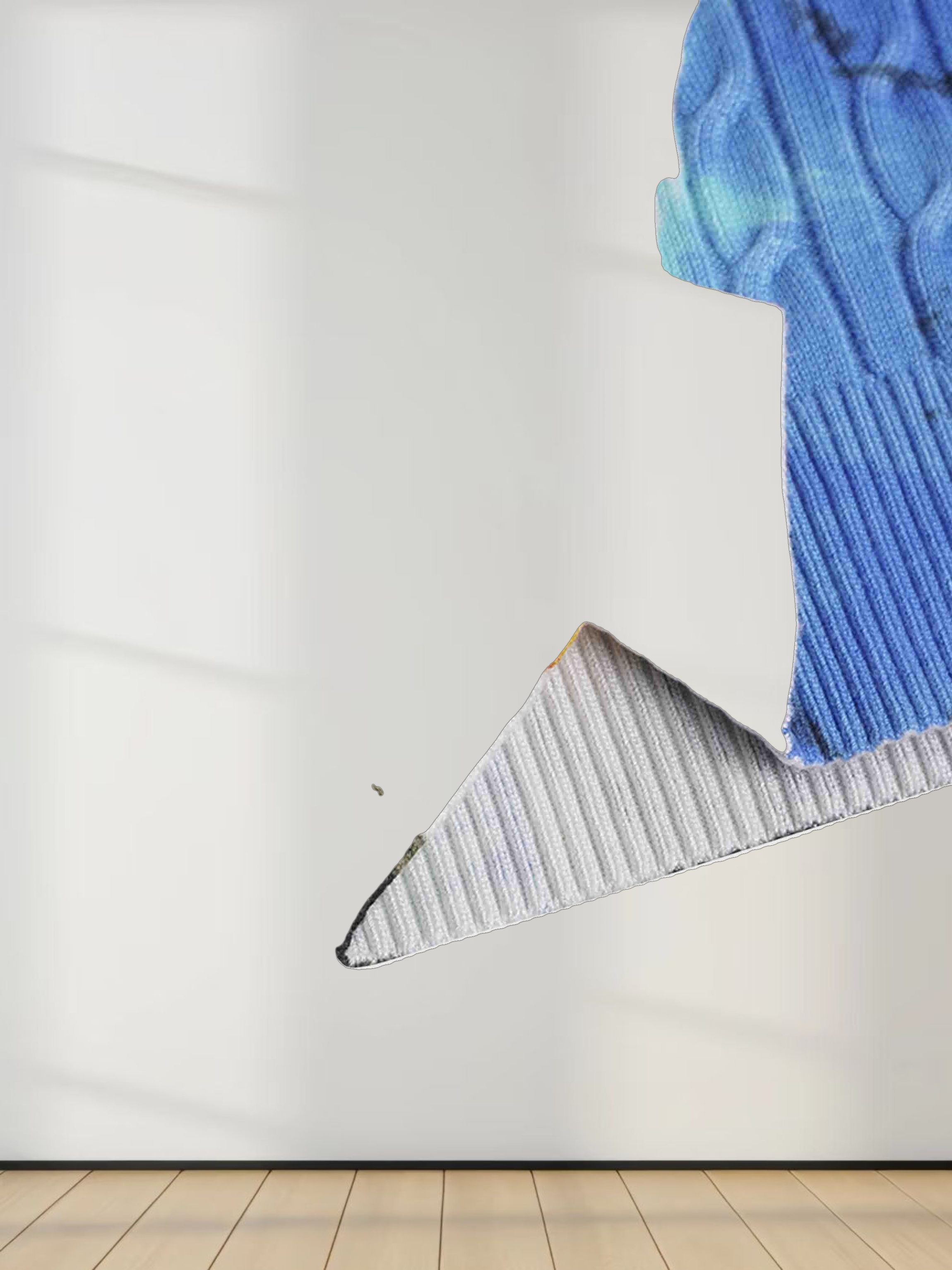 Printed Cable Knit Sweater-Bold Floral