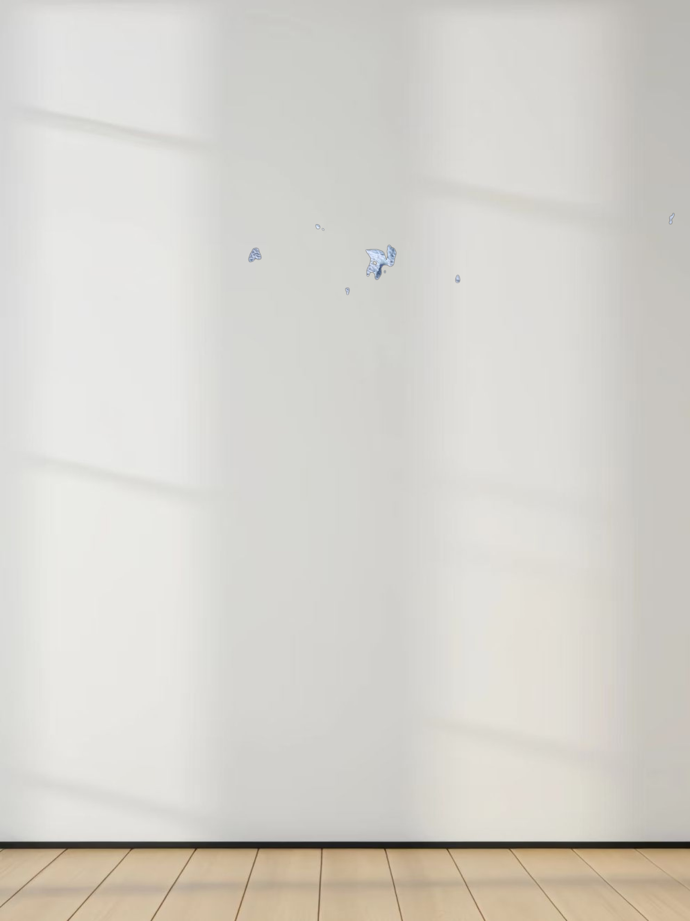 Scallop Edge Collar Sweater-Light Blue