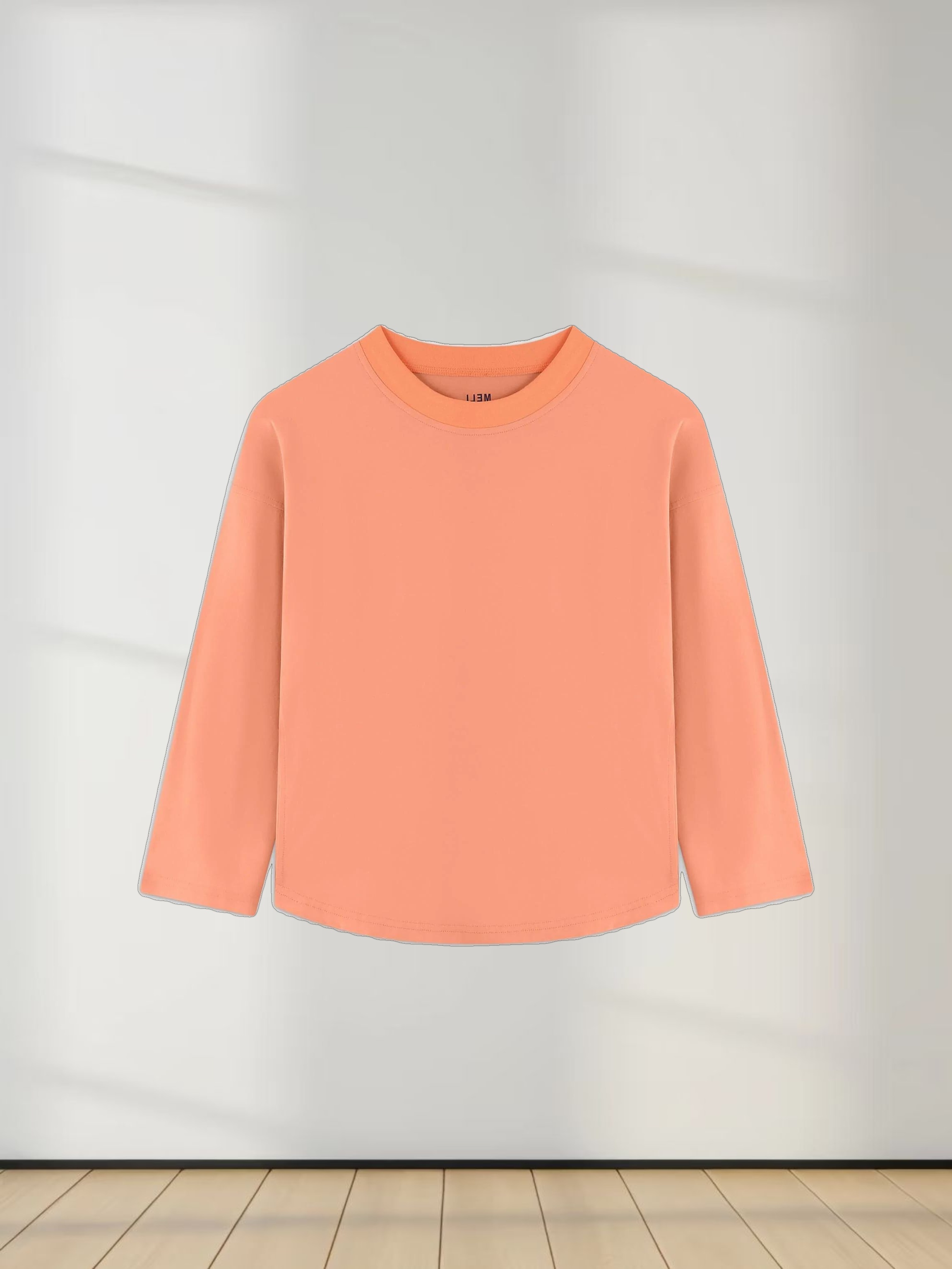 OVERSIZED TEE-TANGERINE