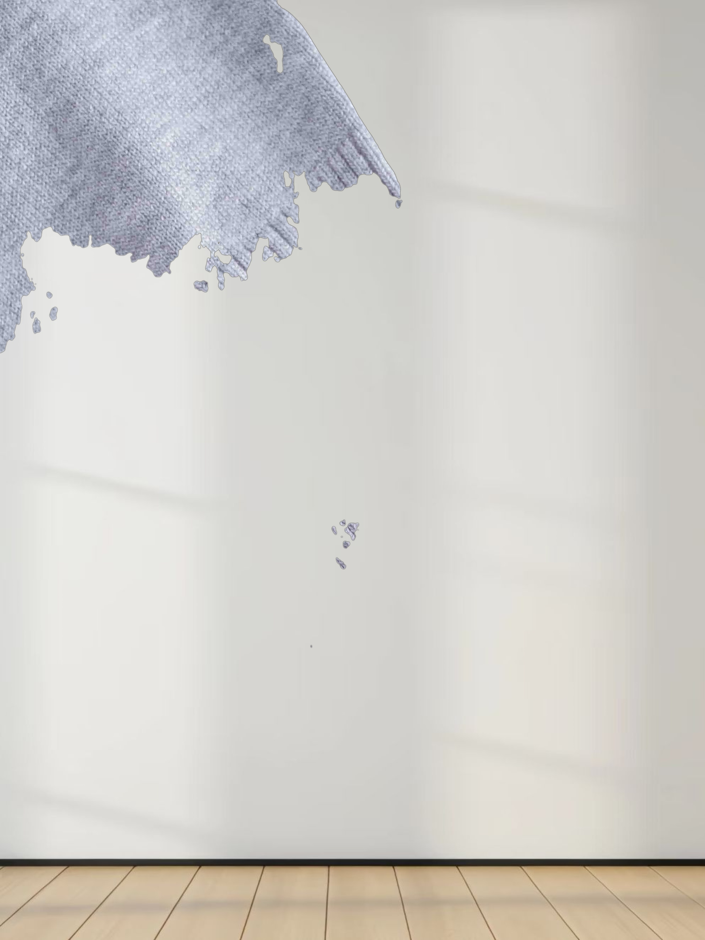 Solid Crew Crop Cardigan-Light Grey