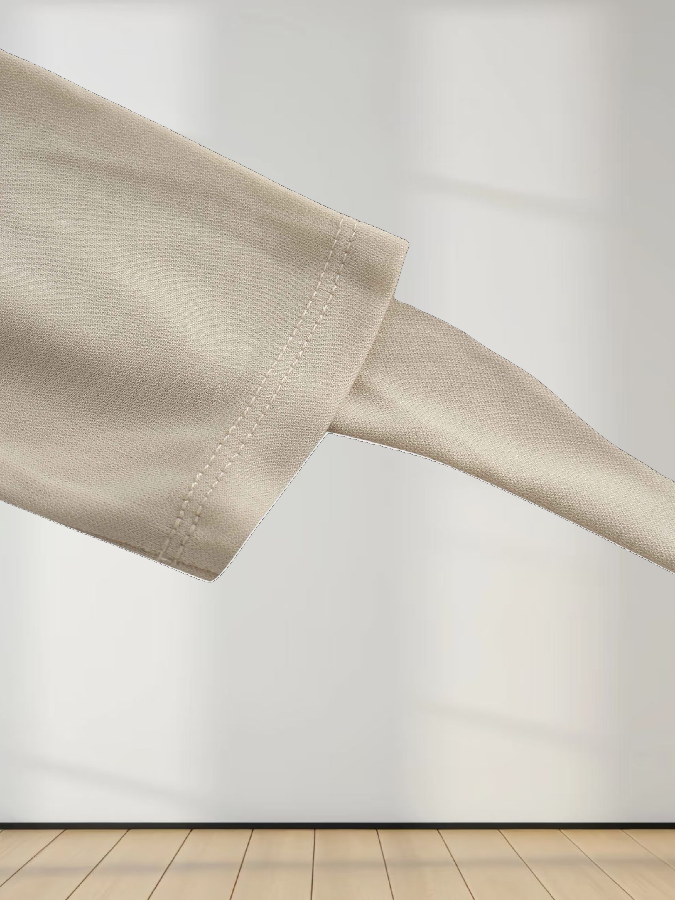 Princess Stitched High V top-Cream