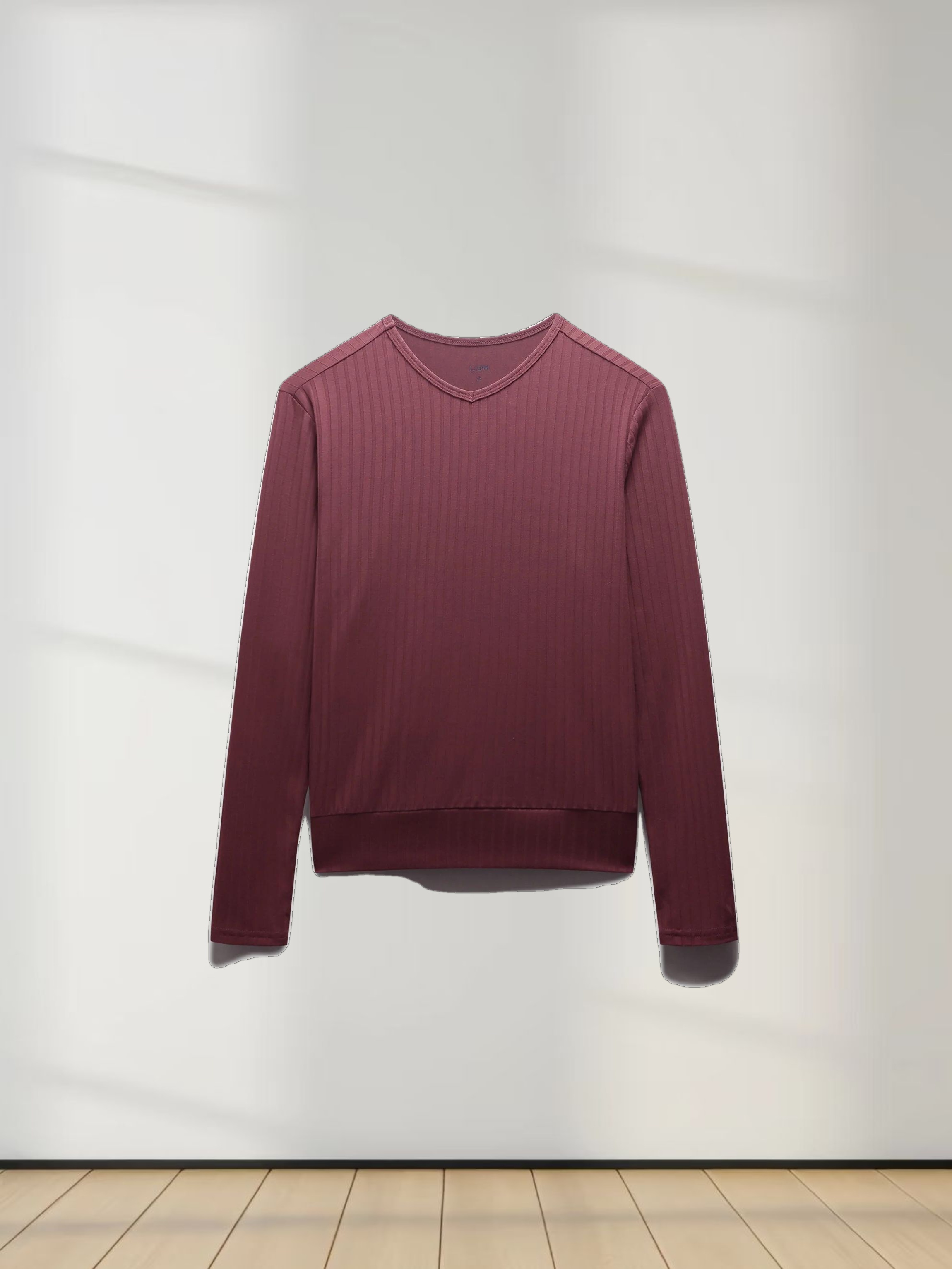 Ribbed High V Bomber-Rust