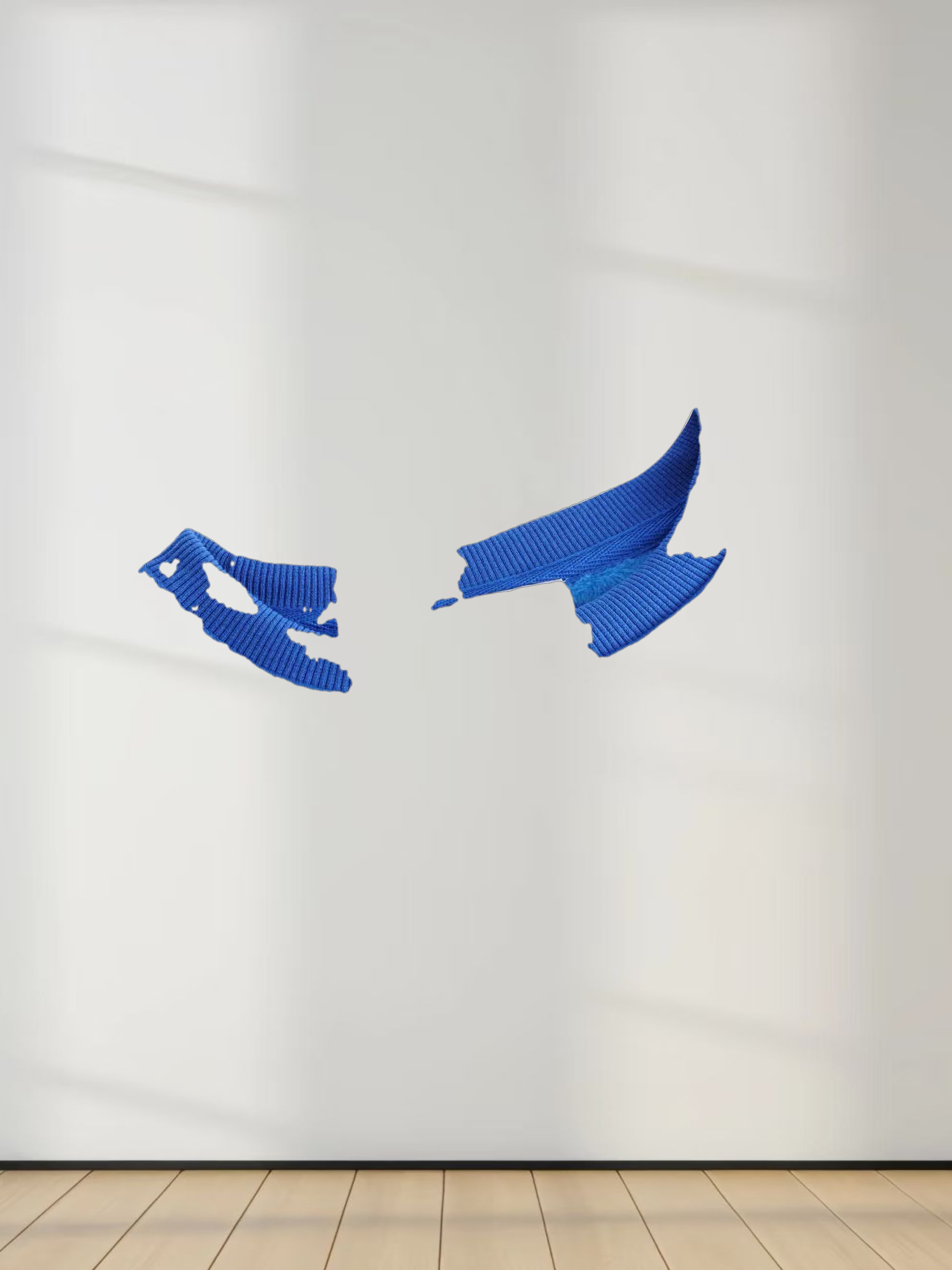 Embroidered Sweatshirt-Cobalt Blue