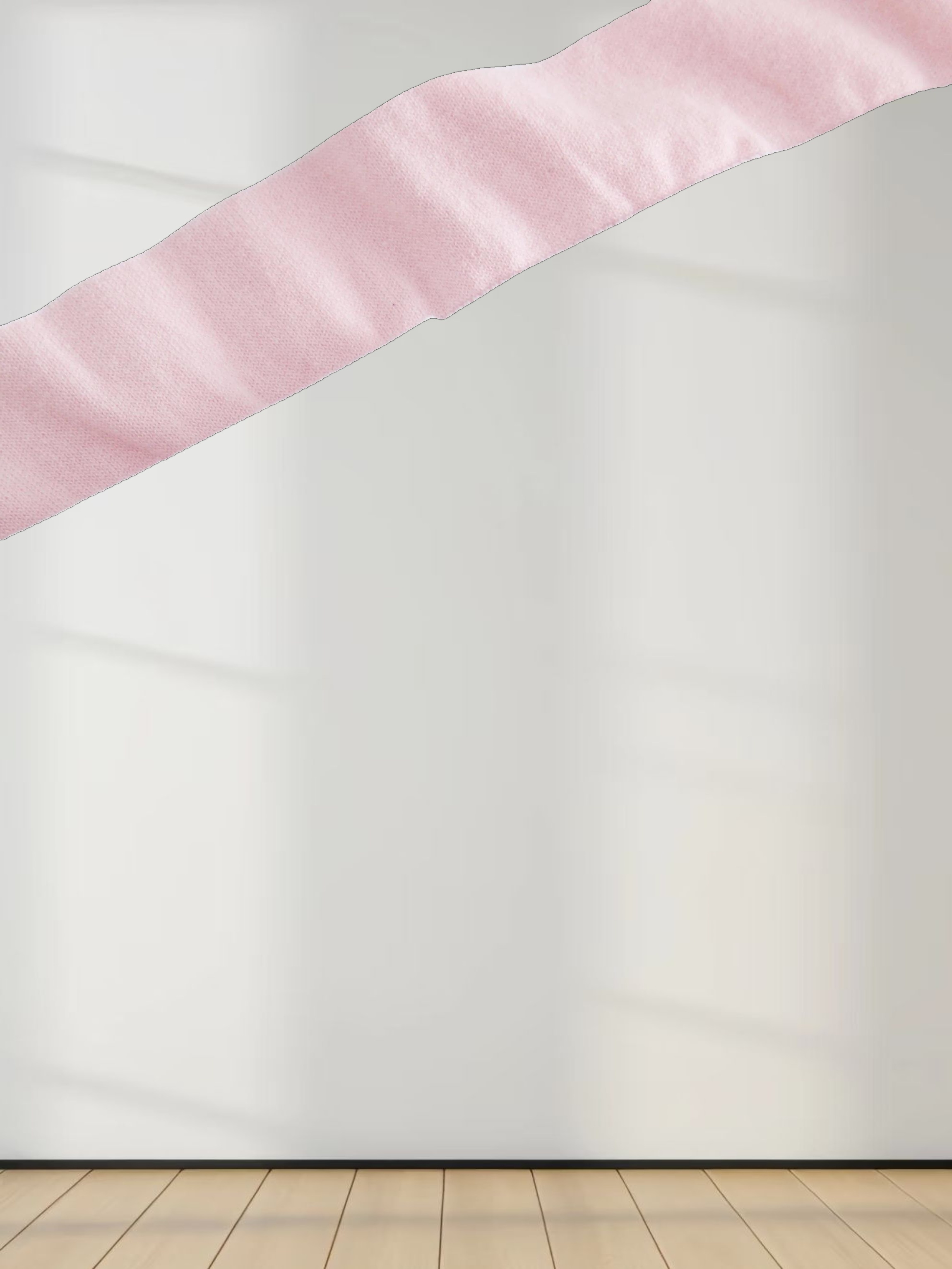 Striped Cotton Sweater-Light Pink