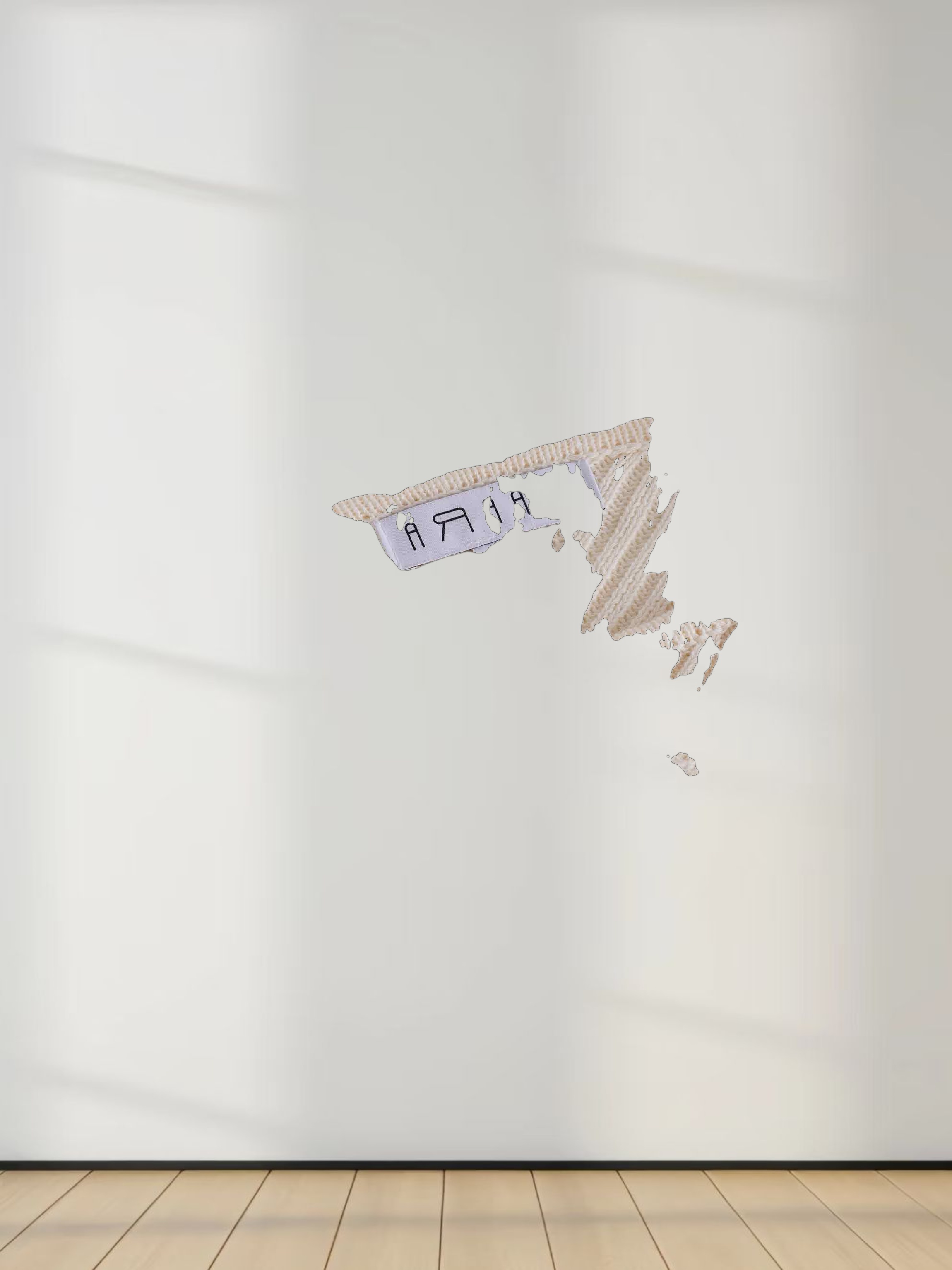 V Bottom Crop Sweater-Ivory