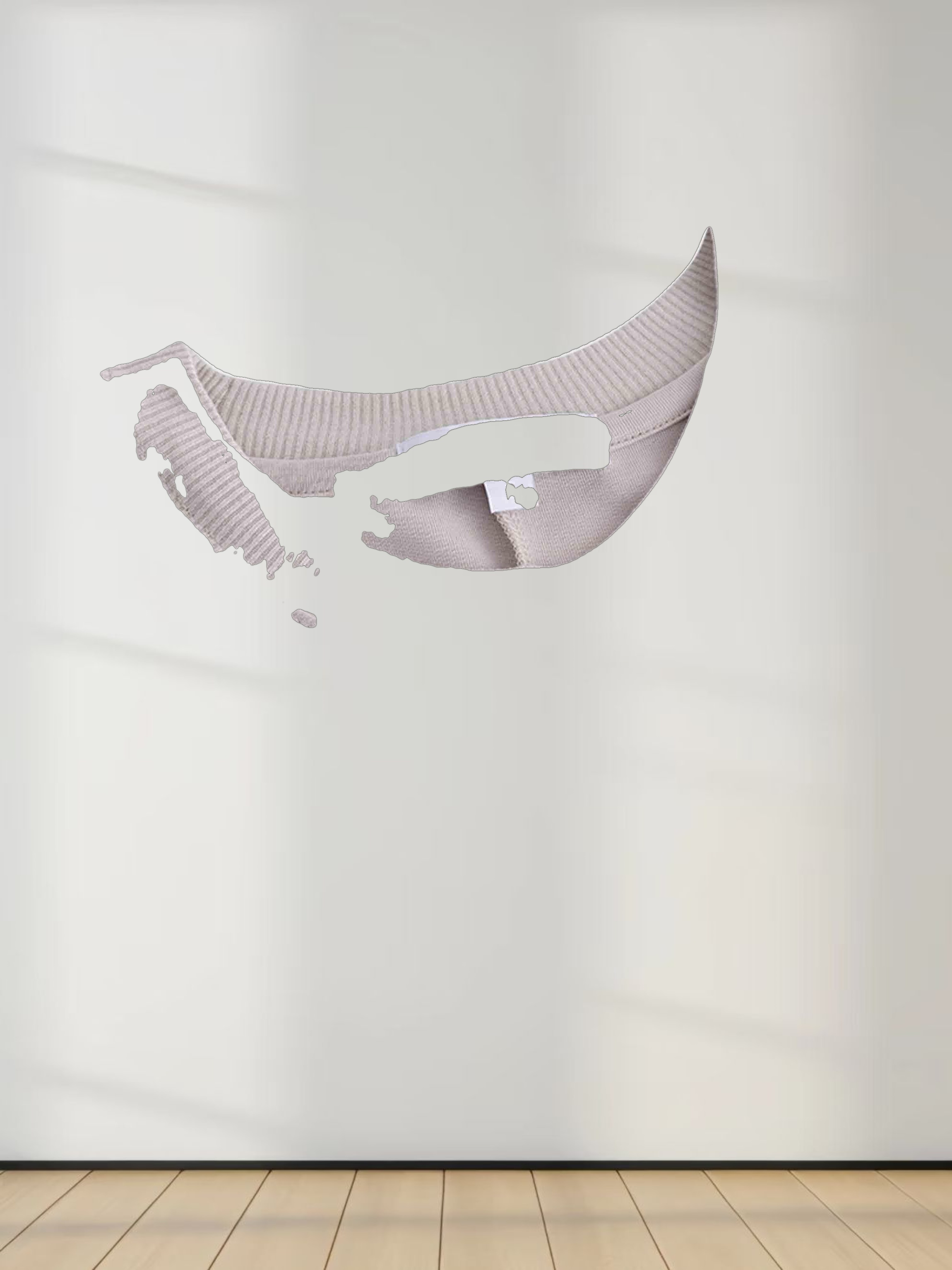 Wrap Tie T-Shirt Maxi Dress-Bone