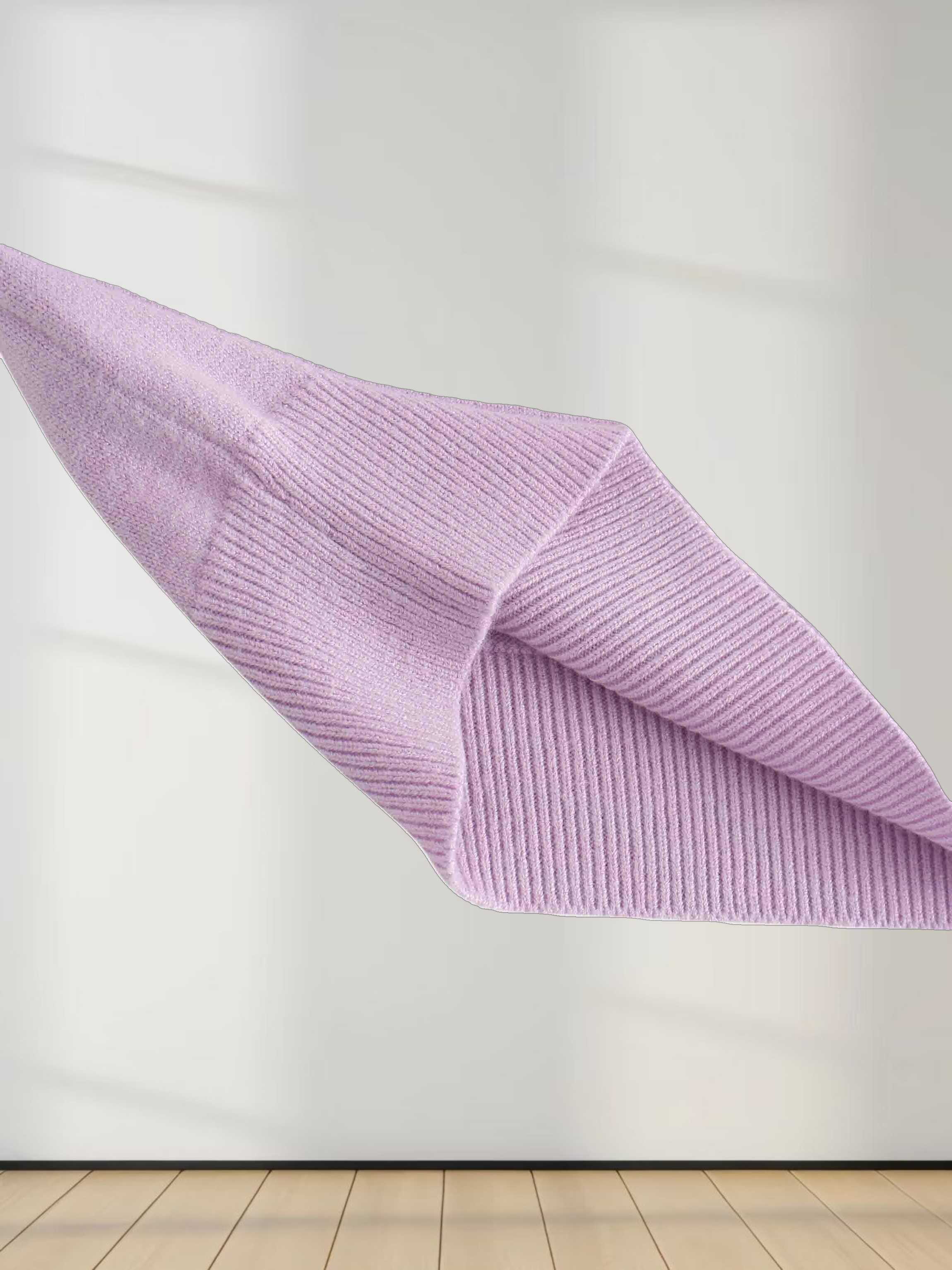 Embellished Crew Sweater-Lilac