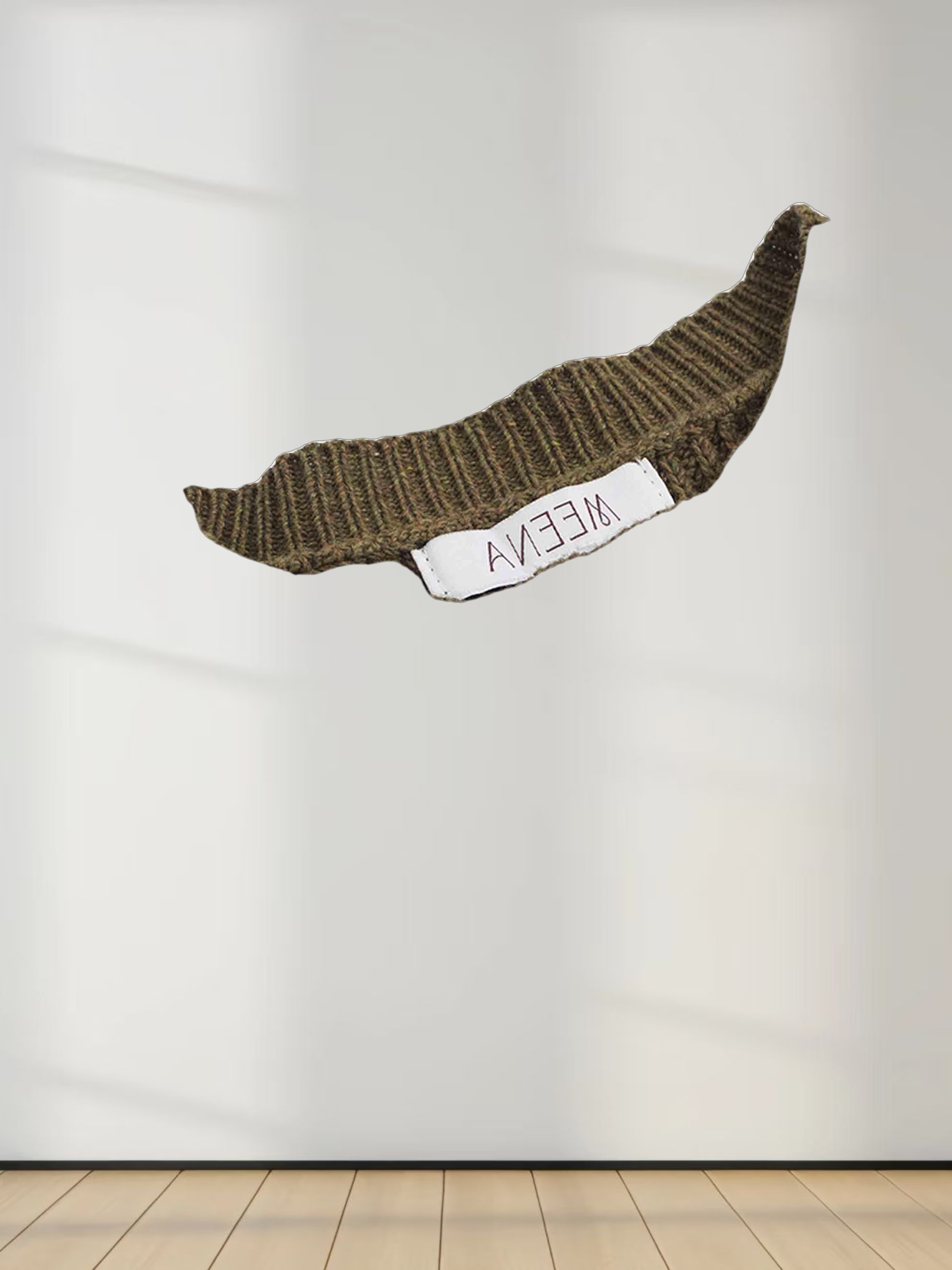 Puff Sleeve Sweater-Olive