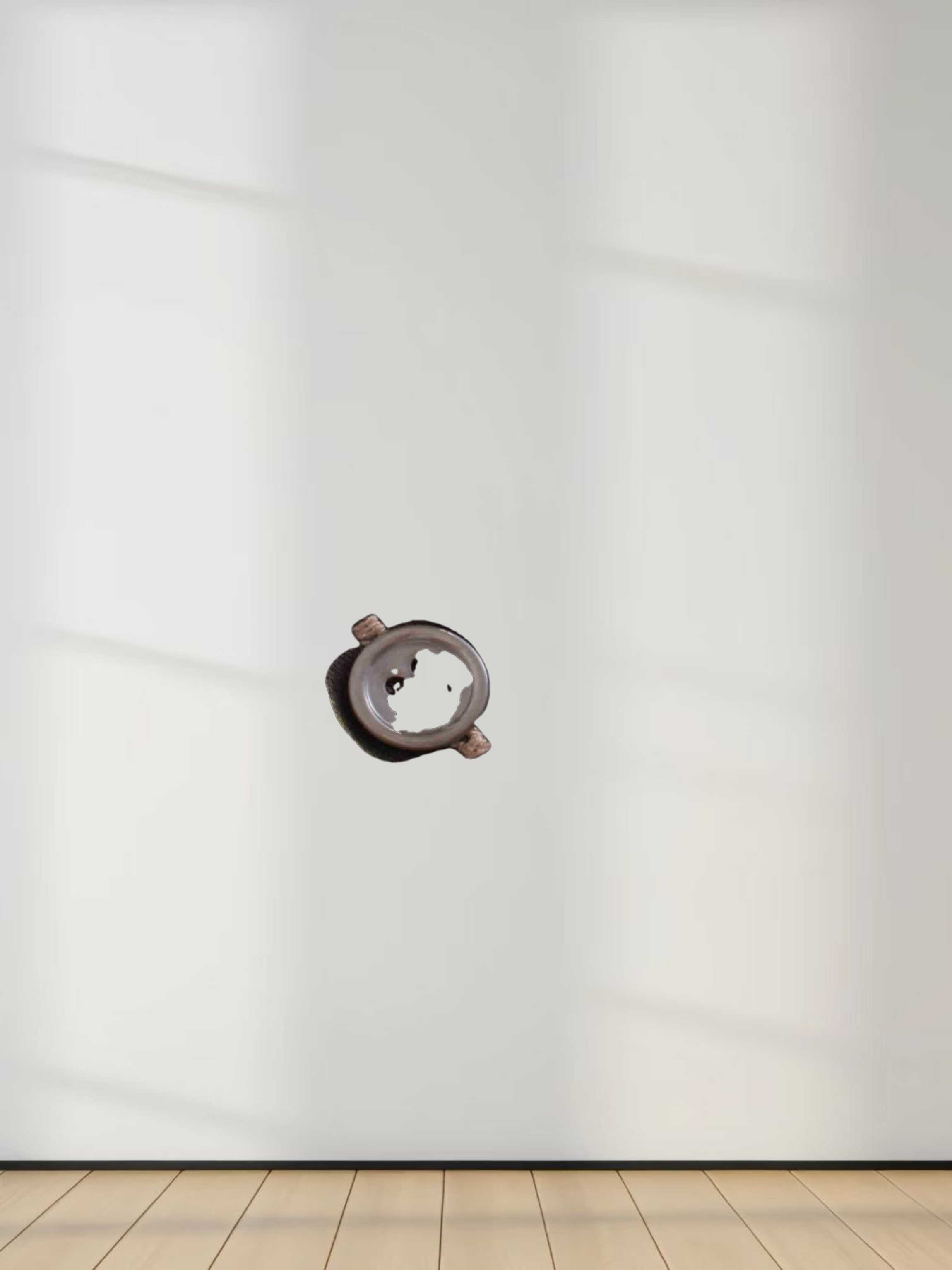 Puff Sleeve Elastic Waist Shirtdress - Olive Ikat