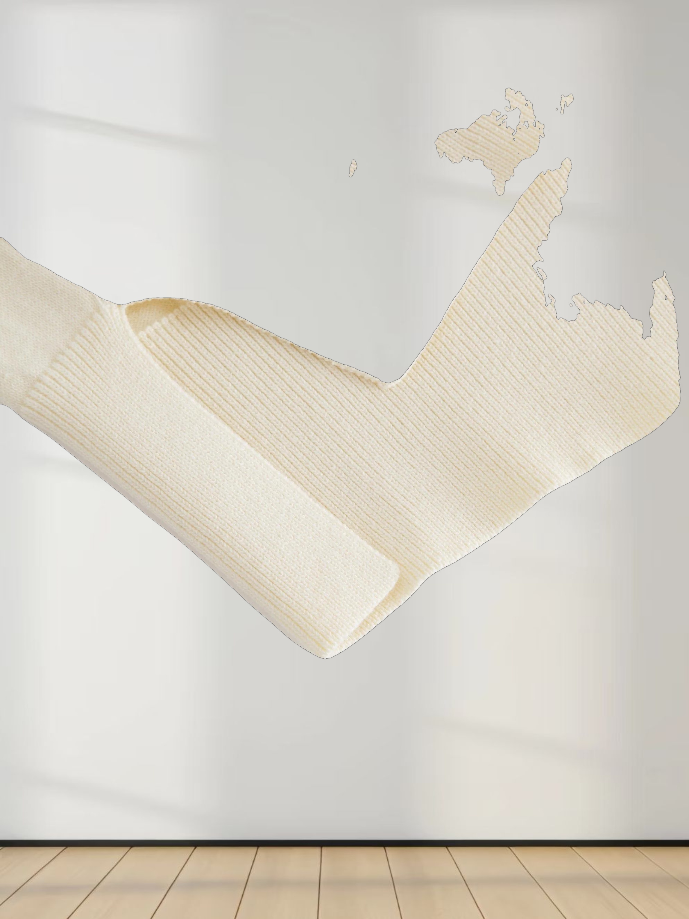 Oversized Lightweight Sweater-Ivory