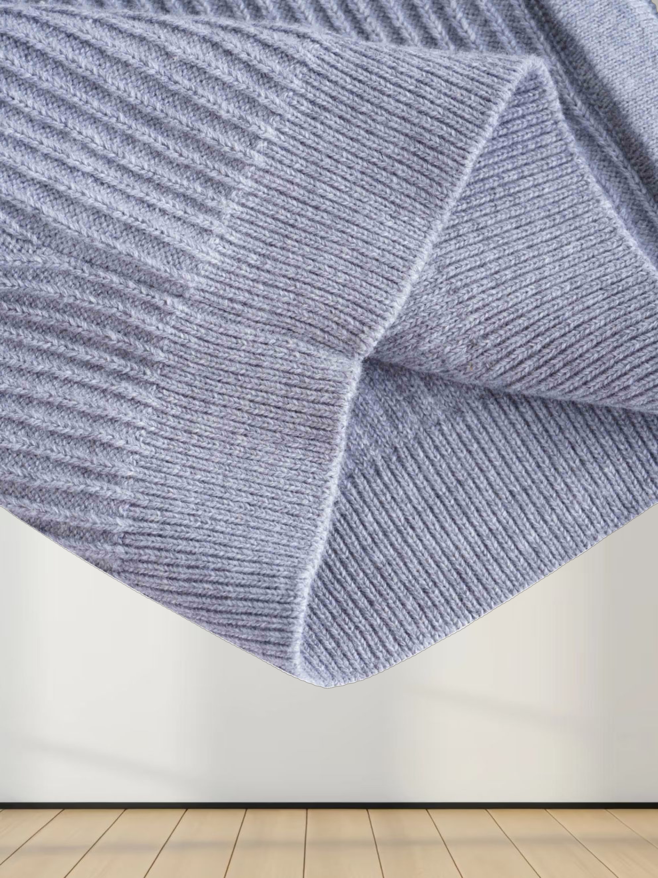 Button Down Ribbed Cardigan-Heathered Grey