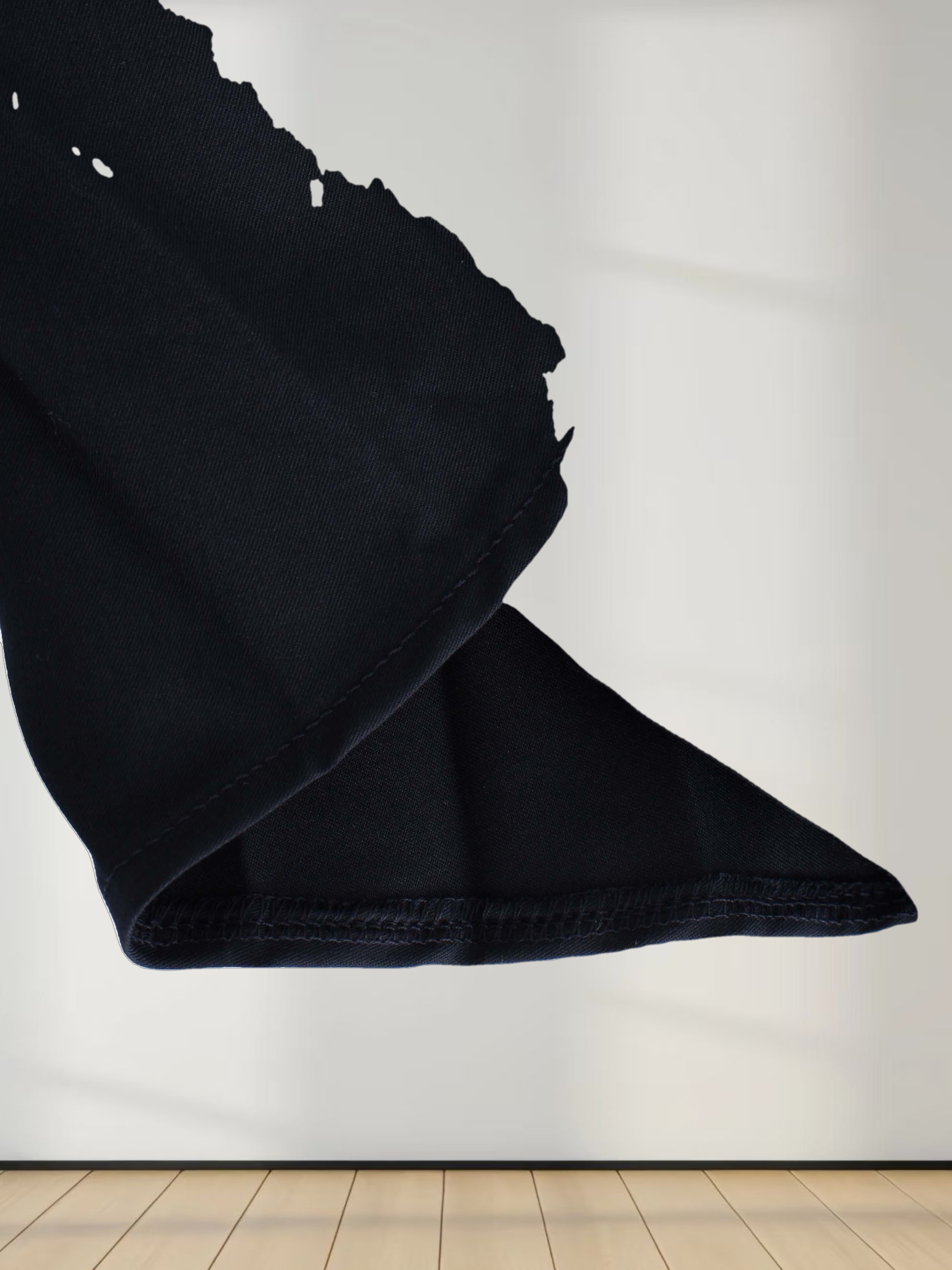 Pleated Slip Dress-Navy