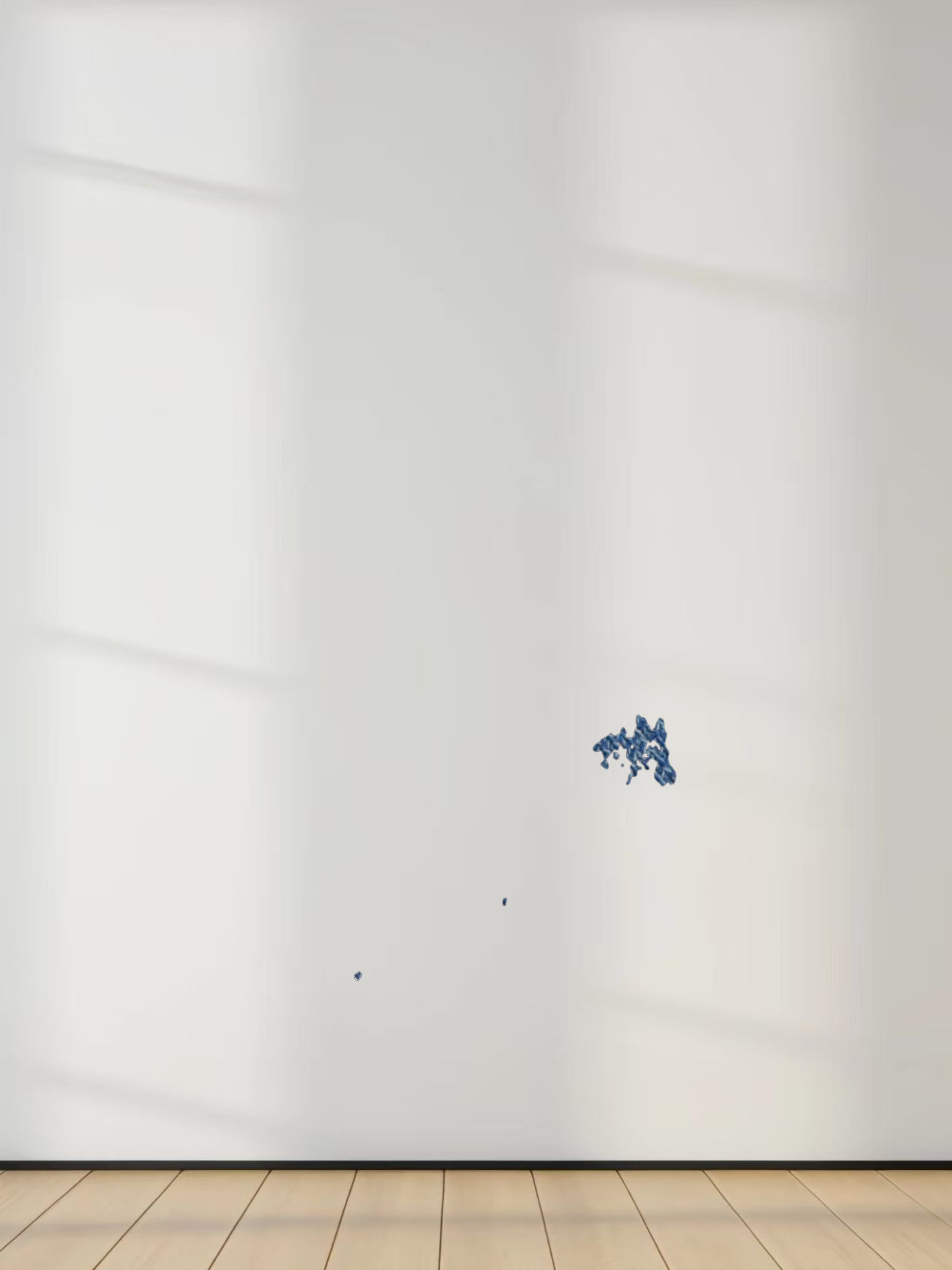 High V Lightweight Sweater-Heathered Blue